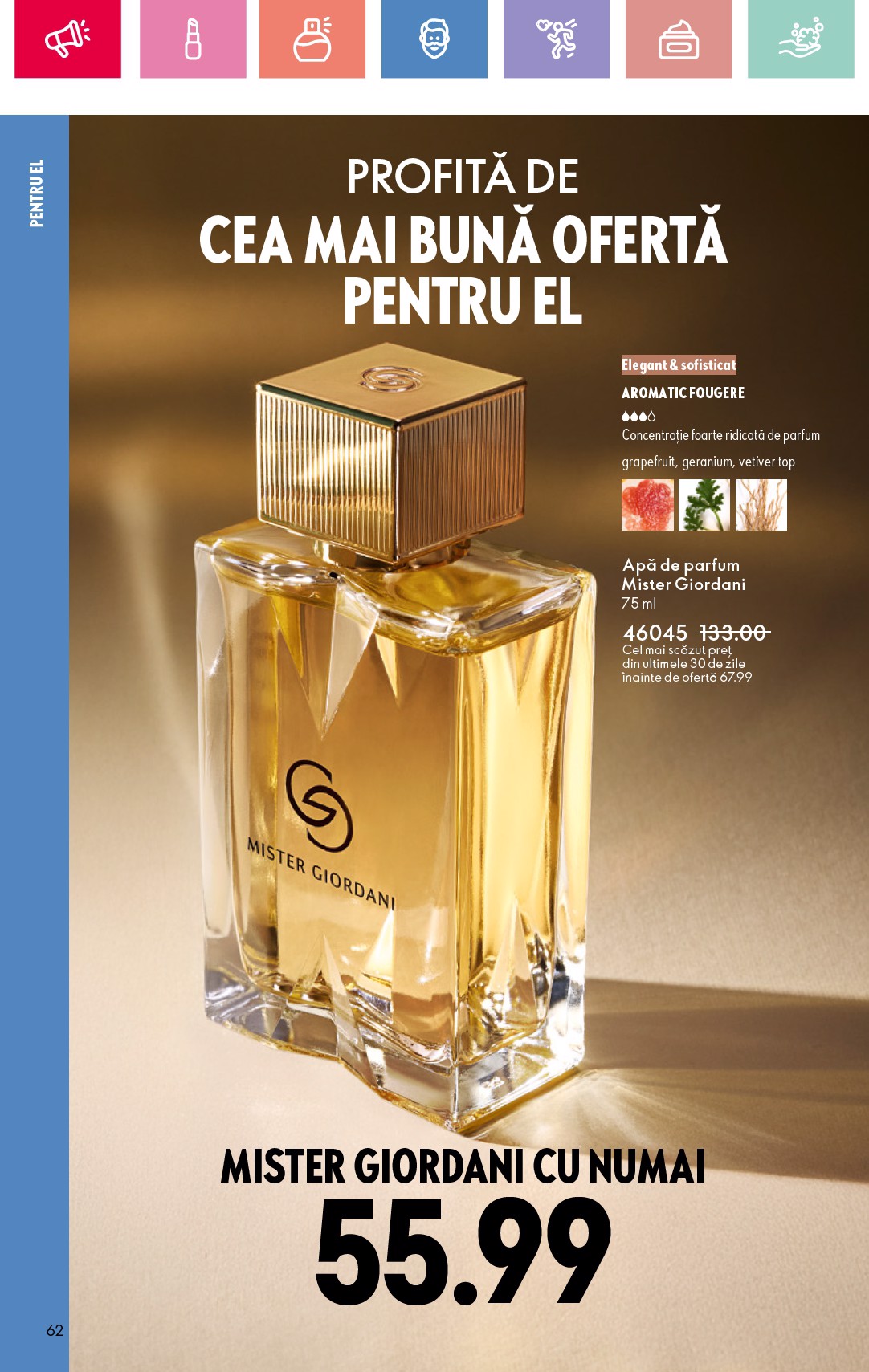 oriflame - Catalog Oriflame valabil din 15.06. până pe 05.07. - page: 62 oriflame - Catalog Oriflame valabil din 15.06. până pe 05.07. - page: 62