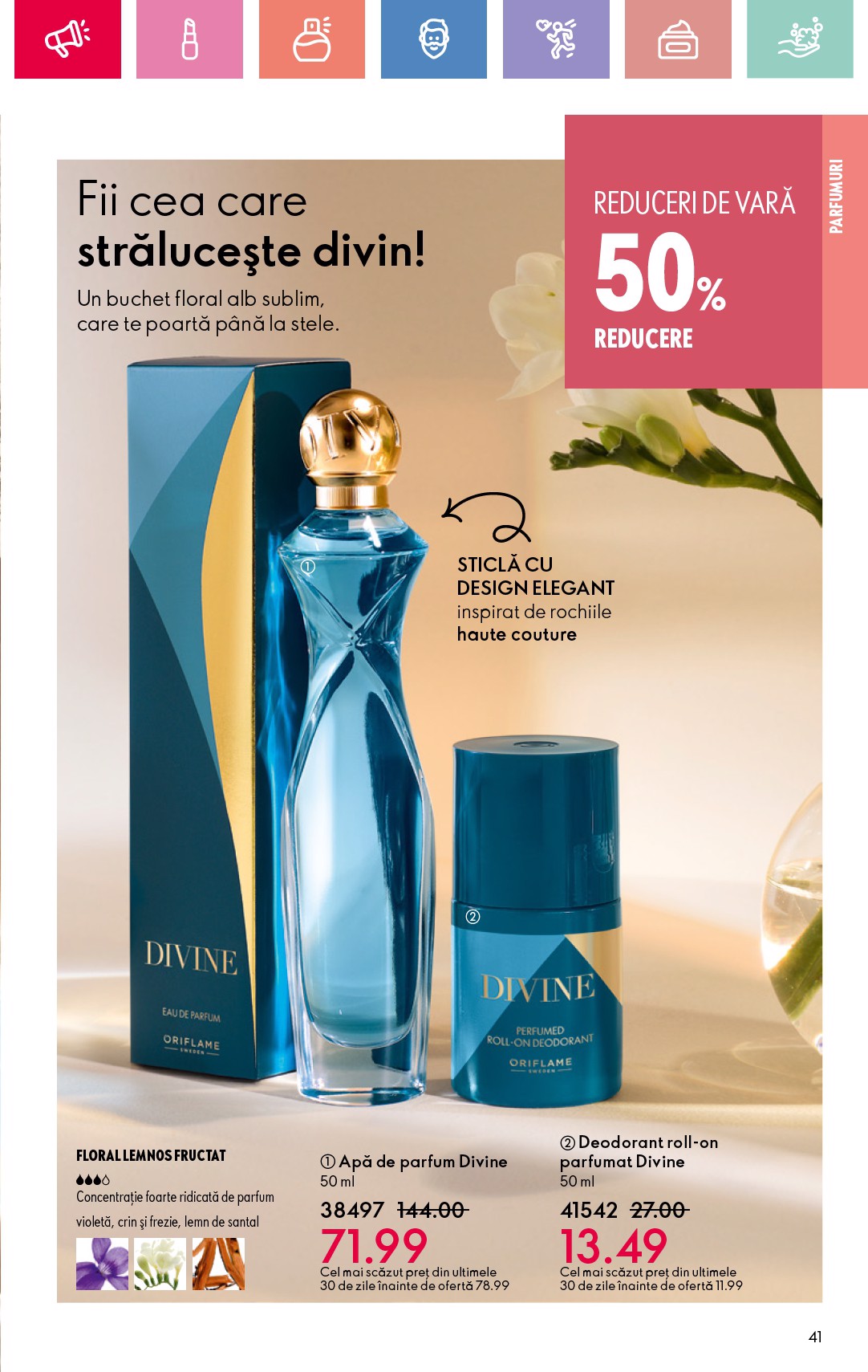 oriflame - Catalog Oriflame valabil din 15.06. până pe 05.07. - page: 41 oriflame - Catalog Oriflame valabil din 15.06. până pe 05.07. - page: 41
