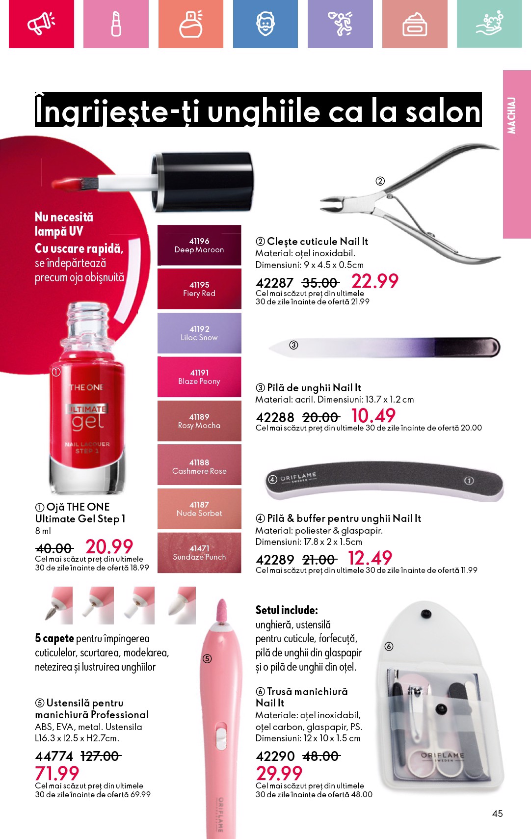 oriflame - Catalog Oriflame valabil din 06.07. până pe 26.07. - page: 45 oriflame - Catalog Oriflame valabil din 06.07. până pe 26.07. - page: 45