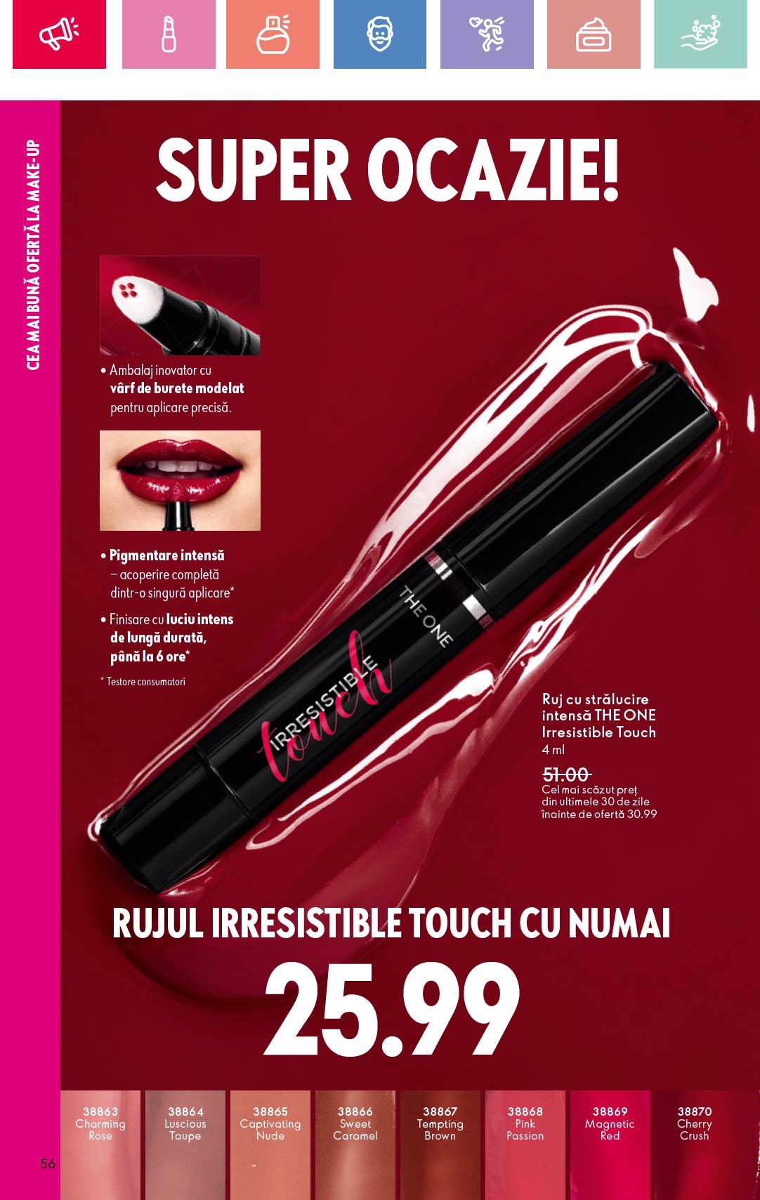 oriflame - Catalog Oriflame valabil din 06.07. până pe 26.07. - page: 56 oriflame - Catalog Oriflame valabil din 06.07. până pe 26.07. - page: 56