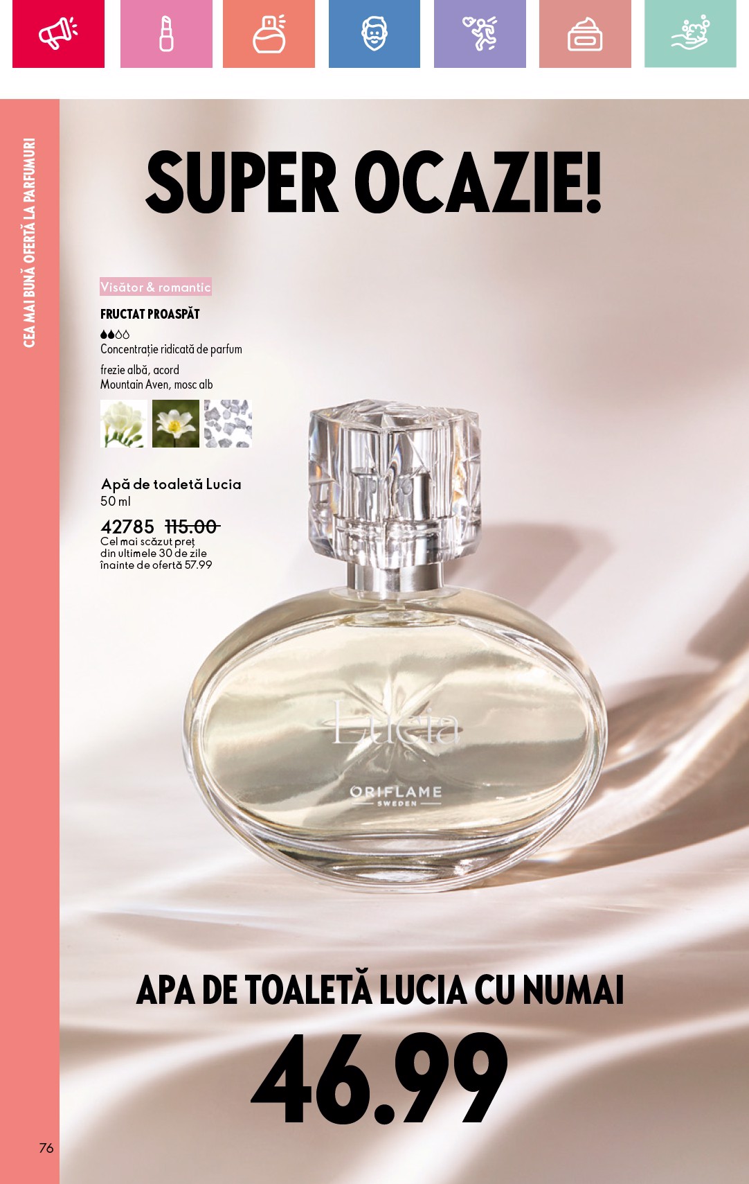 oriflame - Catalog Oriflame valabil din 06.07. până pe 26.07. - page: 76 oriflame - Catalog Oriflame valabil din 06.07. până pe 26.07. - page: 76