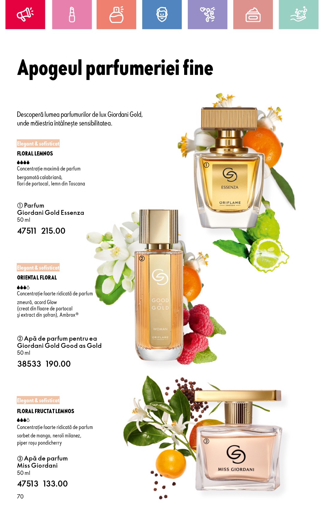 oriflame - Catalog Oriflame valabil din 06.07. până pe 26.07. - page: 70 oriflame - Catalog Oriflame valabil din 06.07. până pe 26.07. - page: 70