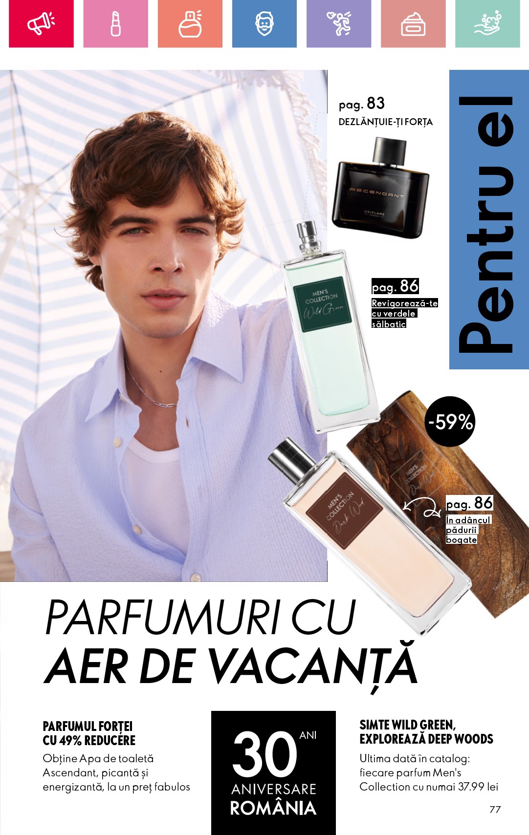oriflame - Catalog Oriflame valabil din 06.07. până pe 26.07. - page: 77 oriflame - Catalog Oriflame valabil din 06.07. până pe 26.07. - page: 77