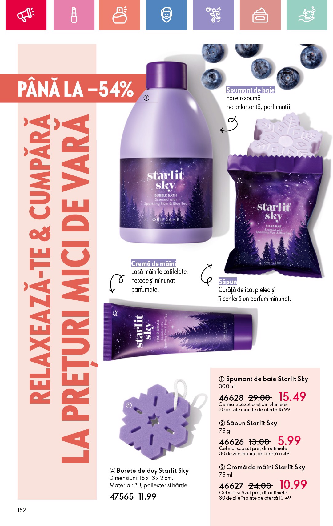 oriflame - Catalog Oriflame valabil din 06.07. până pe 26.07. - page: 152 oriflame - Catalog Oriflame valabil din 06.07. până pe 26.07. - page: 152