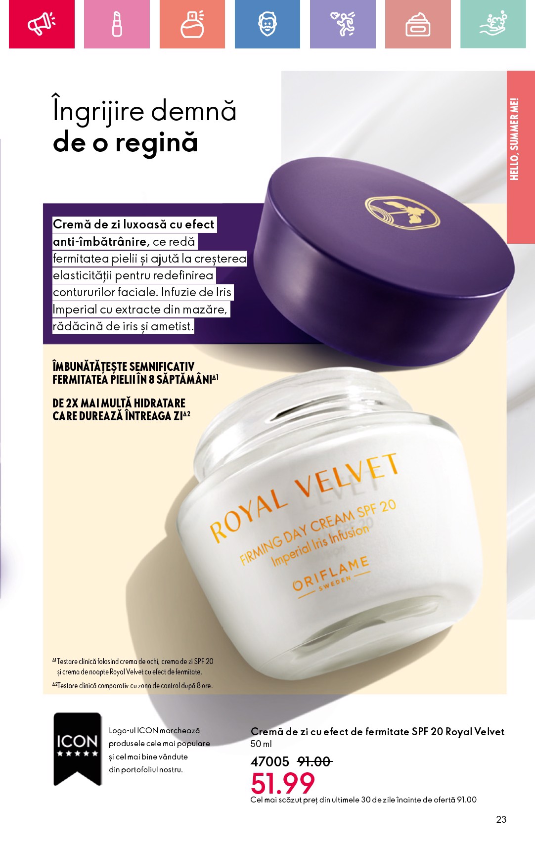 oriflame - Catalog Oriflame valabil din 06.07. până pe 26.07. - page: 23 oriflame - Catalog Oriflame valabil din 06.07. până pe 26.07. - page: 23