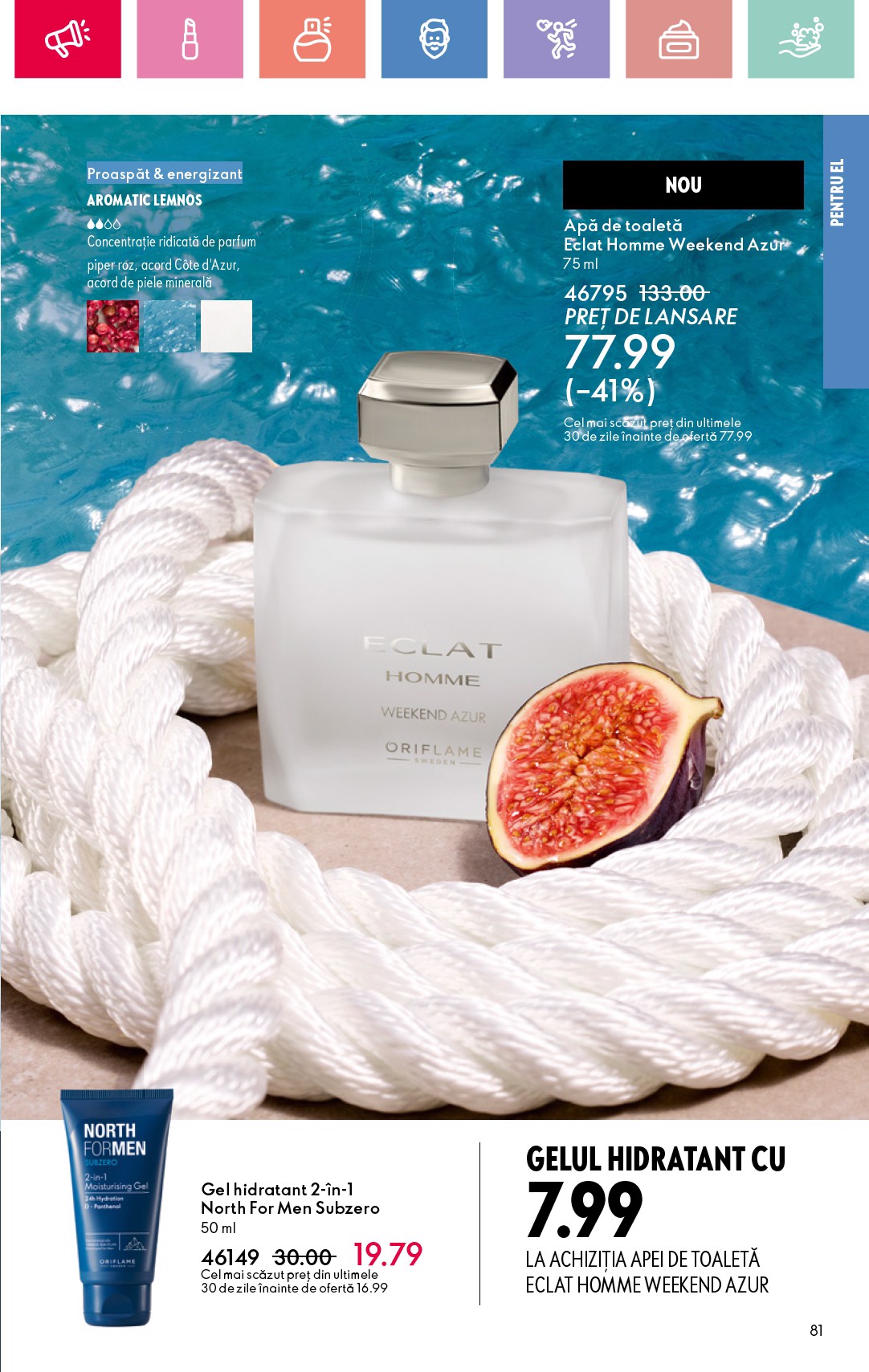 oriflame - Catalog Oriflame valabil din 06.07. până pe 26.07. - page: 81 oriflame - Catalog Oriflame valabil din 06.07. până pe 26.07. - page: 81