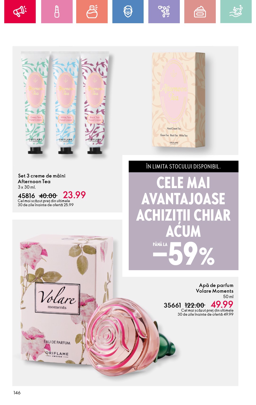 oriflame - Catalog Oriflame valabil din 06.07. până pe 26.07. - page: 146 oriflame - Catalog Oriflame valabil din 06.07. până pe 26.07. - page: 146