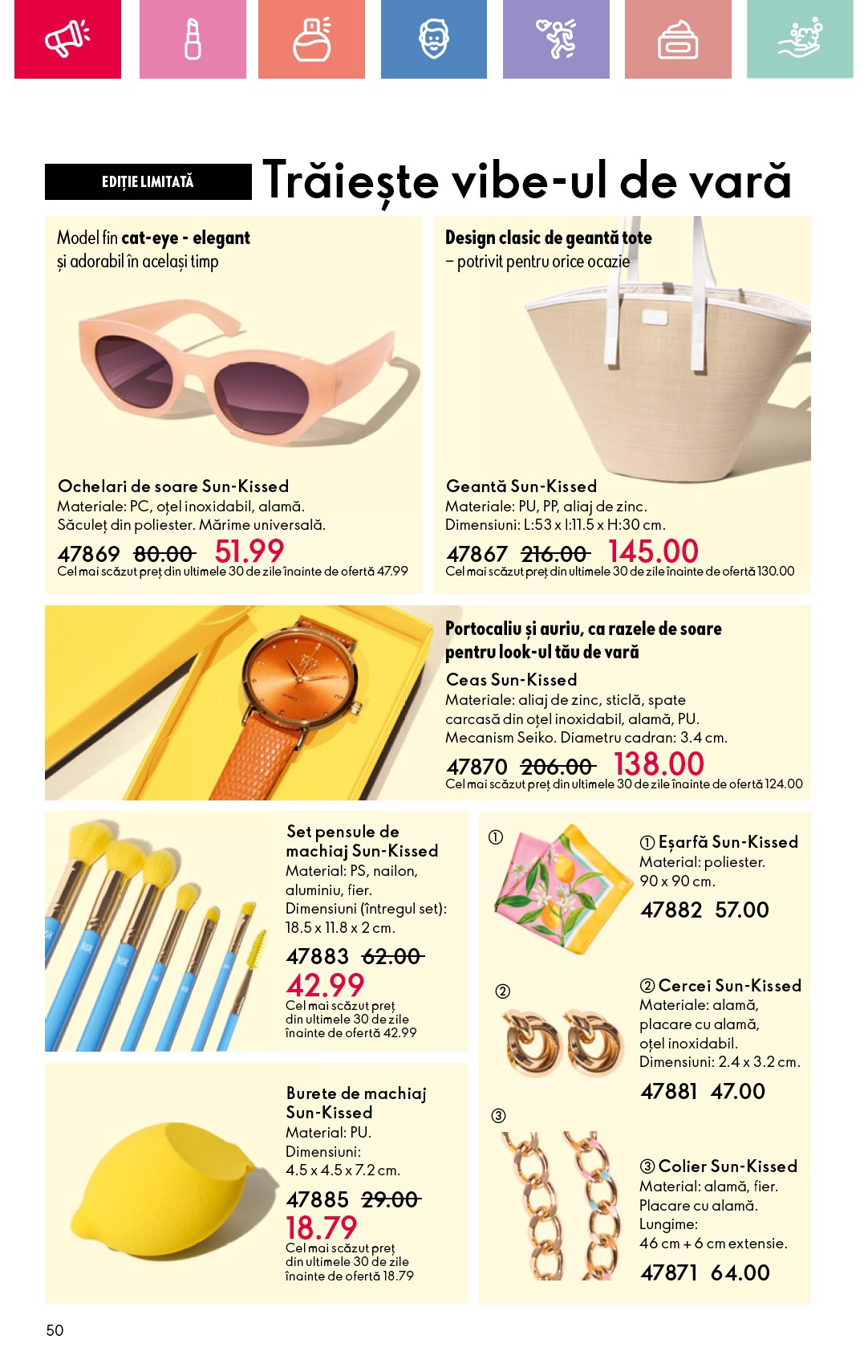 oriflame - Catalog Oriflame valabil din 06.07. până pe 26.07. - page: 50 oriflame - Catalog Oriflame valabil din 06.07. până pe 26.07. - page: 50