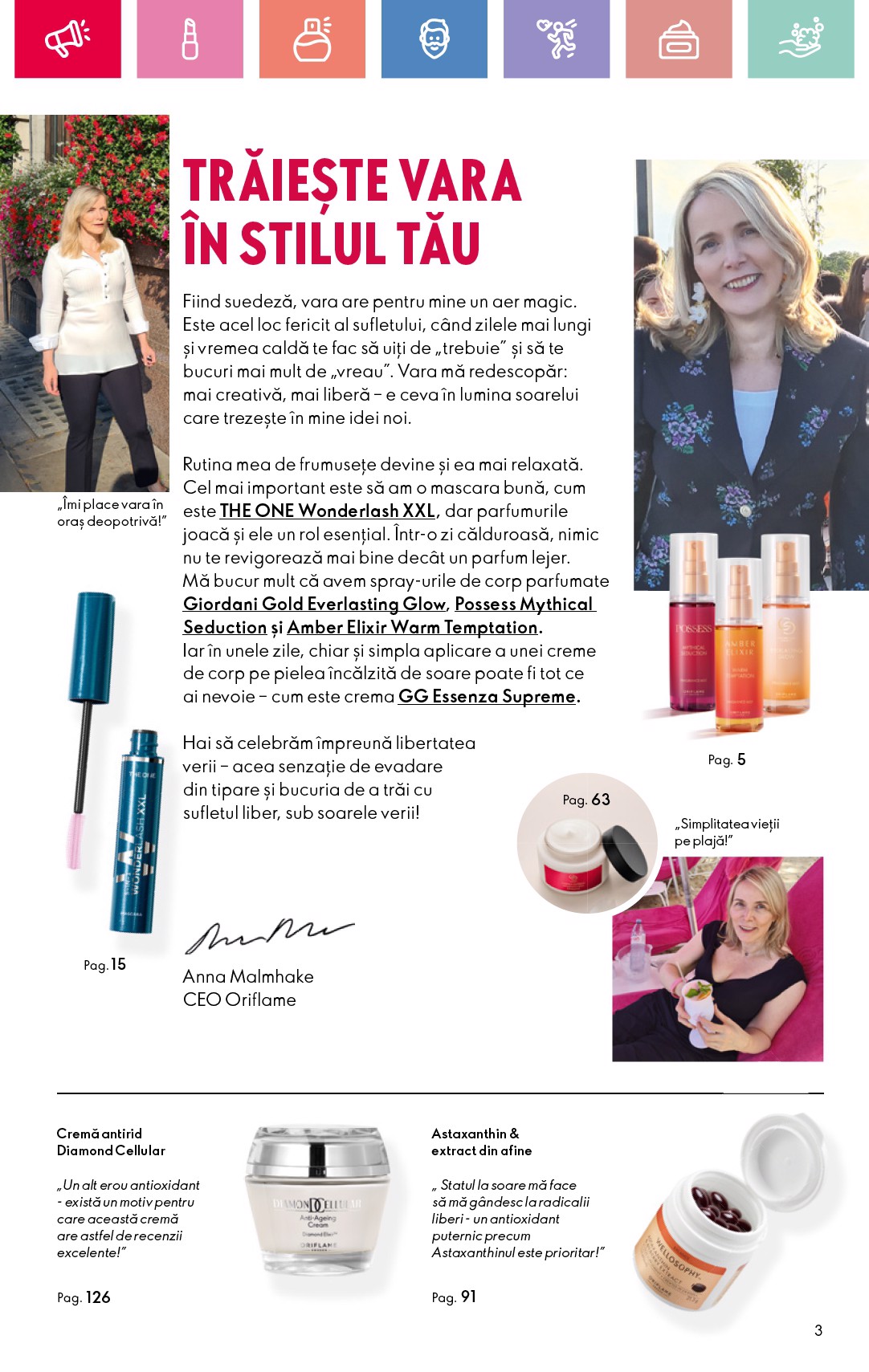 oriflame - Catalog Oriflame valabil din 06.07. până pe 26.07. - page: 3 oriflame - Catalog Oriflame valabil din 06.07. până pe 26.07. - page: 3