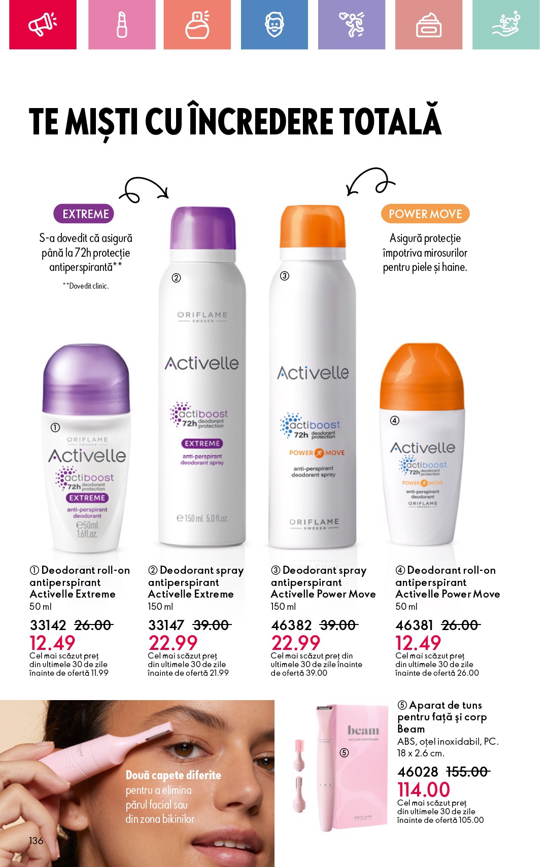 oriflame - Catalog Oriflame valabil din 06.07. până pe 26.07. - page: 136 oriflame - Catalog Oriflame valabil din 06.07. până pe 26.07. - page: 136
