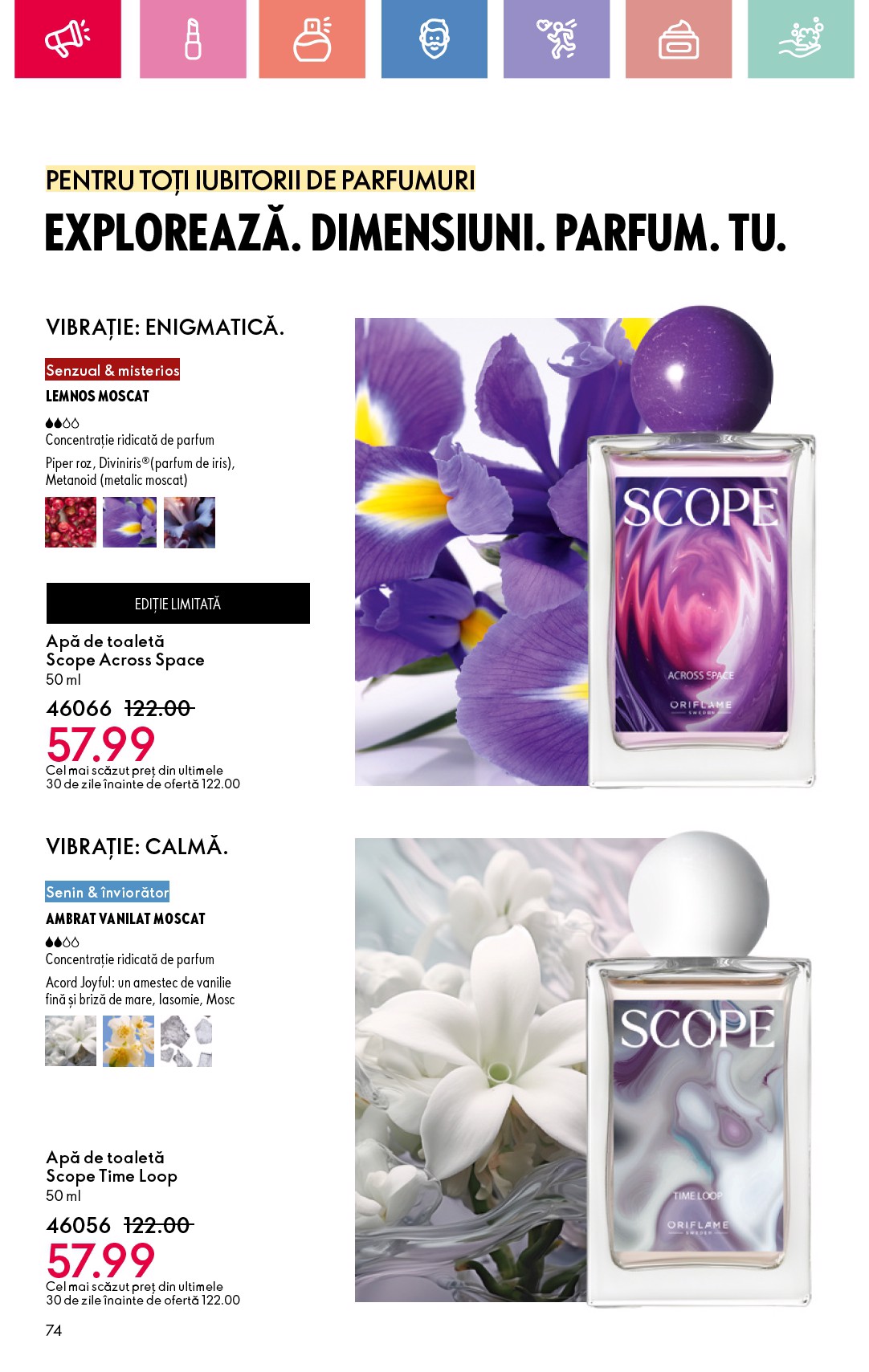 oriflame - Catalog Oriflame valabil din 06.07. până pe 26.07. - page: 74 oriflame - Catalog Oriflame valabil din 06.07. până pe 26.07. - page: 74