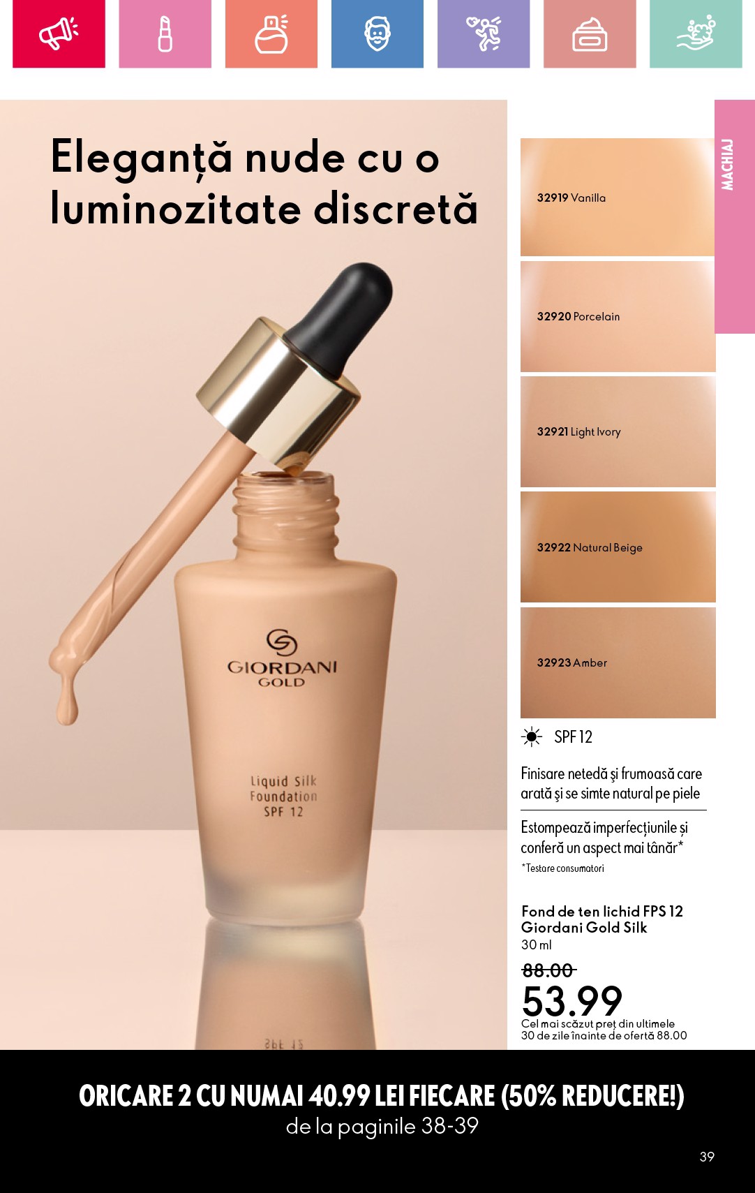 oriflame - Catalog Oriflame valabil din 06.07. până pe 26.07. - page: 39 oriflame - Catalog Oriflame valabil din 06.07. până pe 26.07. - page: 39