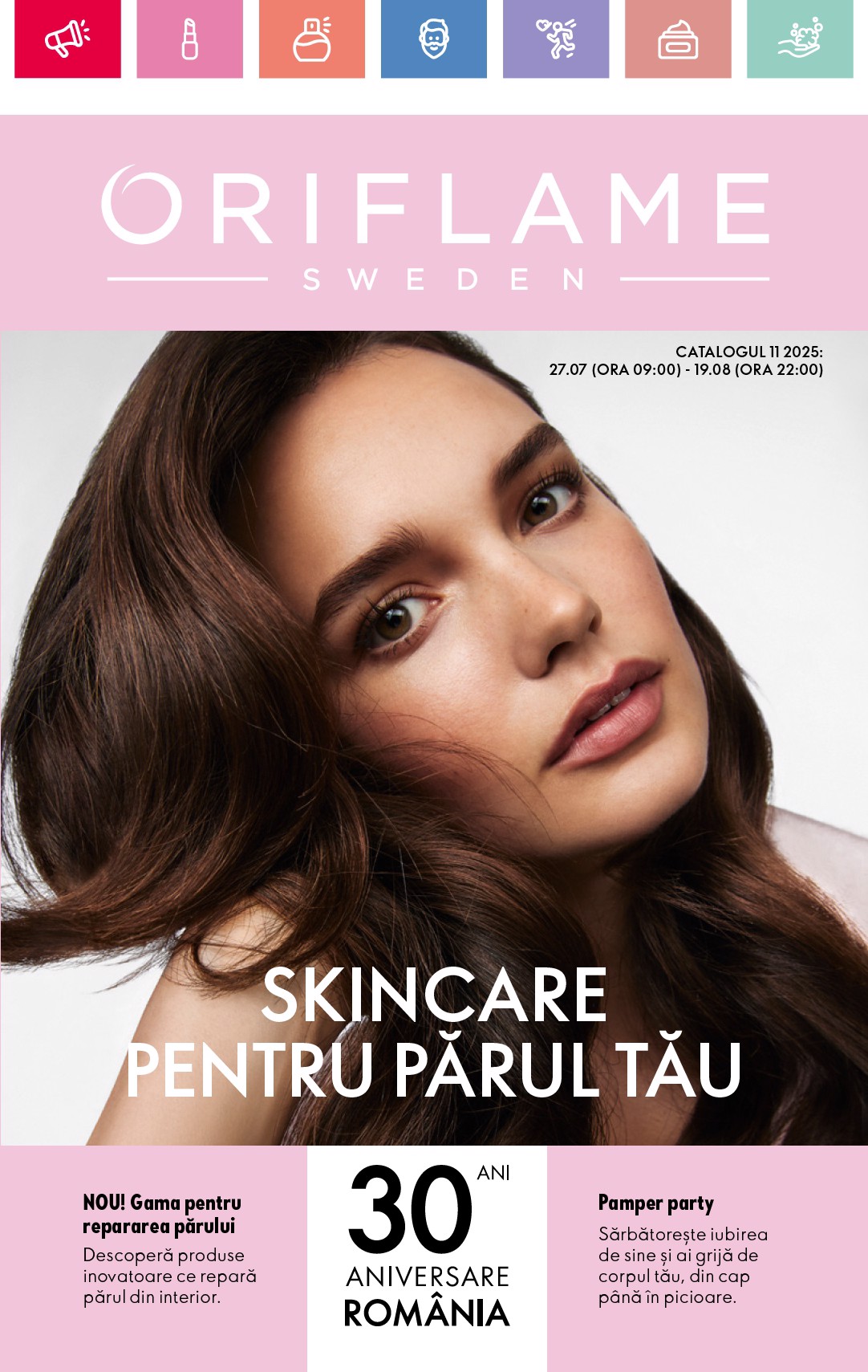 oriflame - Catalog Oriflame valabil din 27.07. până pe 19.08.