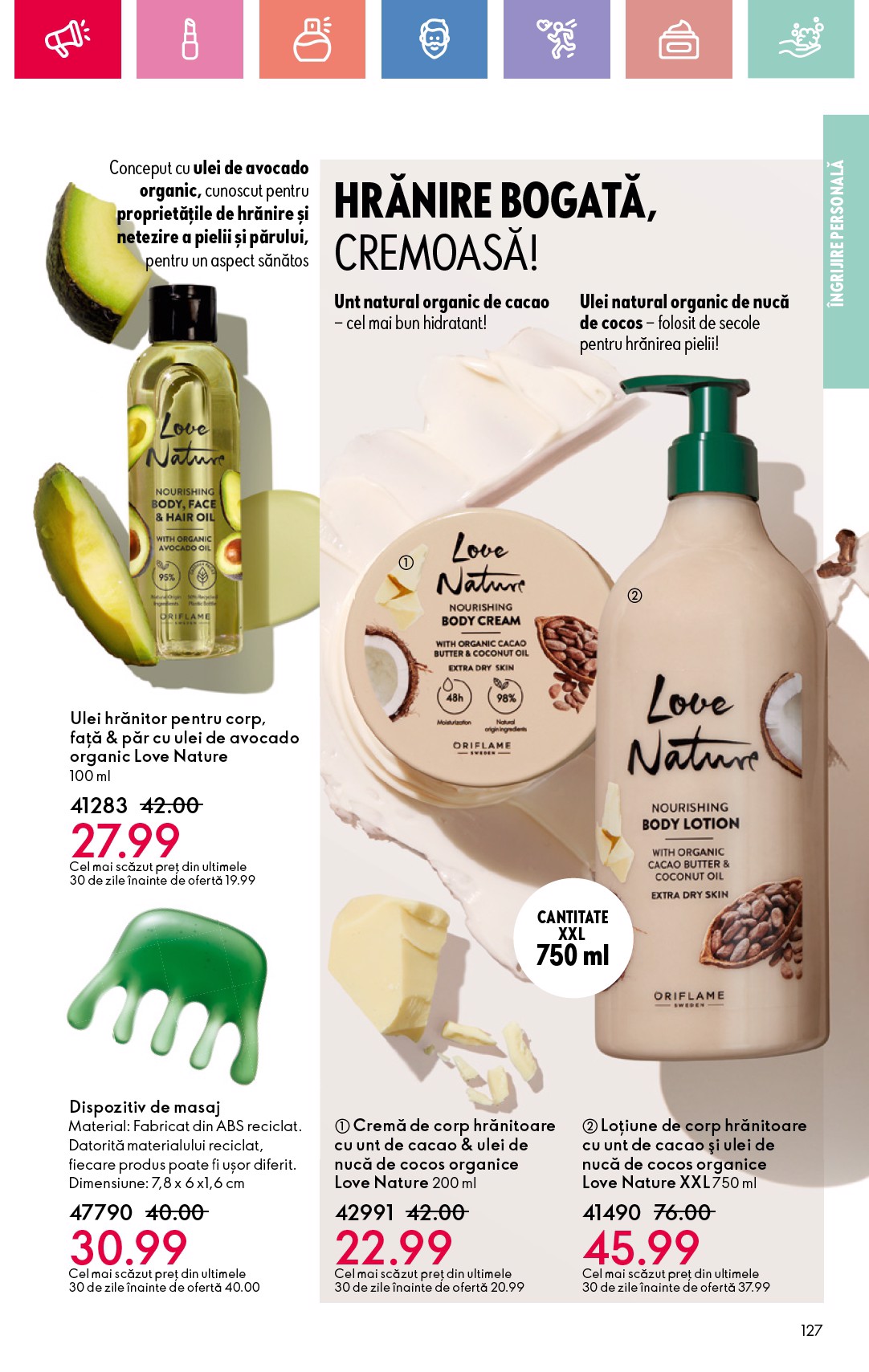 oriflame - Catalog Oriflame online – oferte valabile din 20.08. - page: 127