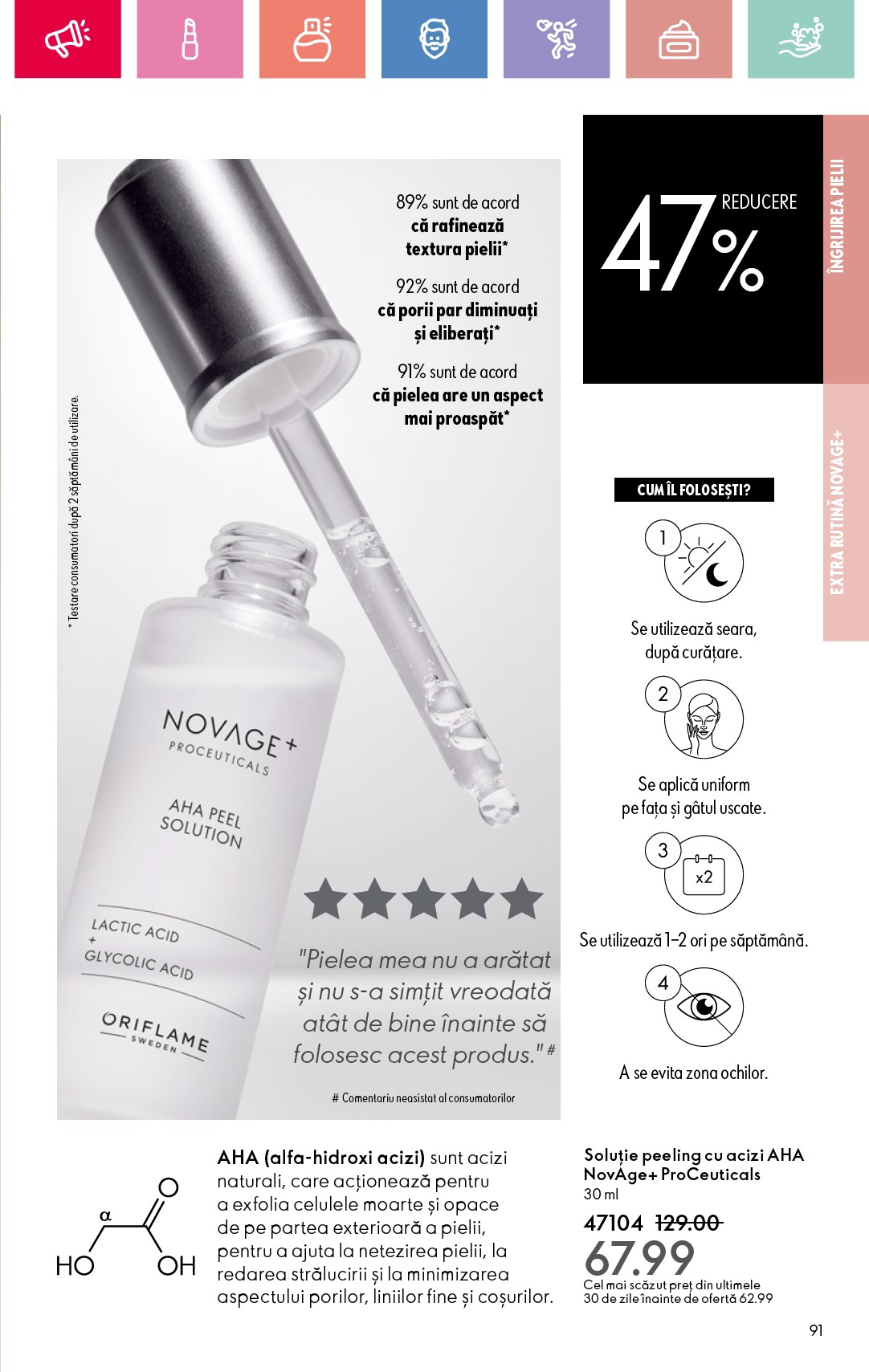 oriflame - Catalog Oriflame online – oferte valabile din 20.08. - page: 91