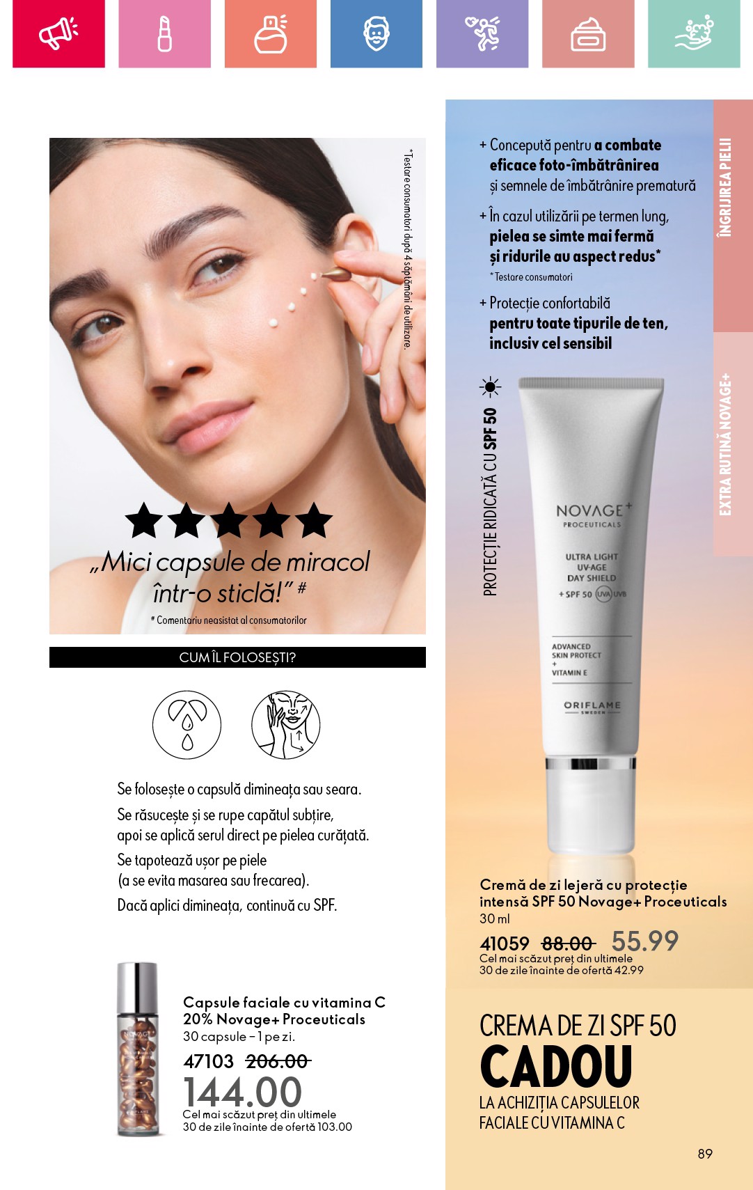 oriflame - Catalog Oriflame online – oferte valabile din 20.08. - page: 89