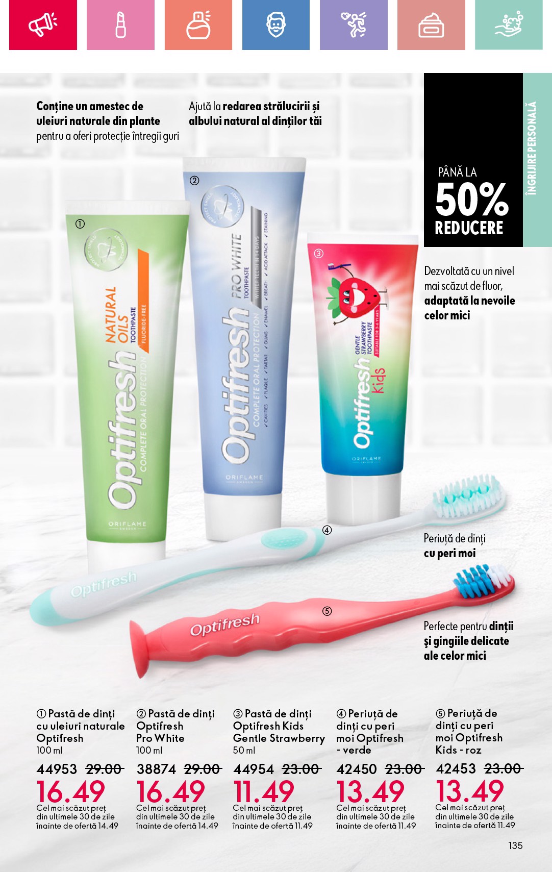 oriflame - Catalog Oriflame online – oferte valabile din 20.08. - page: 135