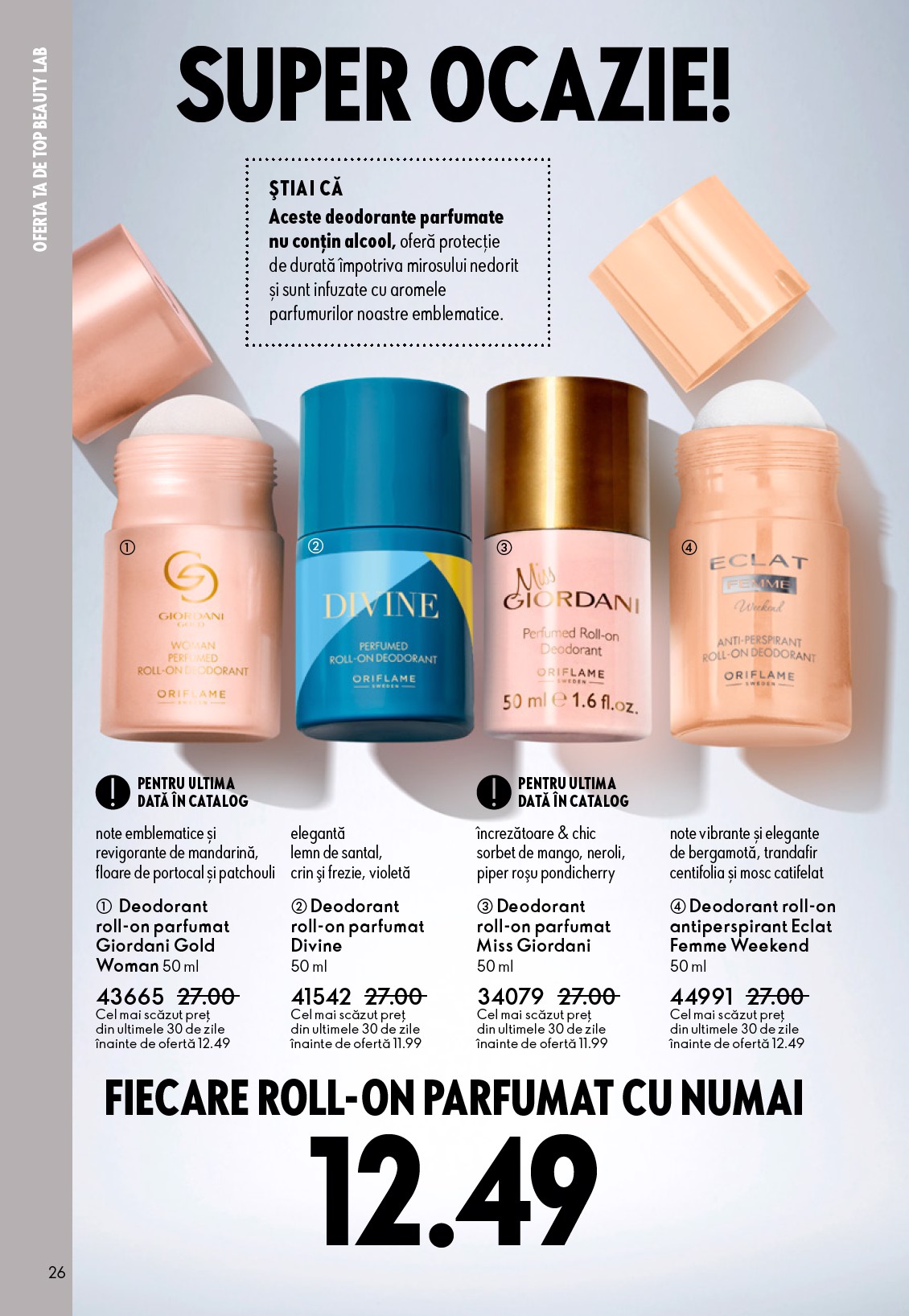 oriflame - Catalog Oriflame online – oferte valabile din 10.09. - page: 26 oriflame - Catalog Oriflame online – oferte valabile din 10.09. - page: 26