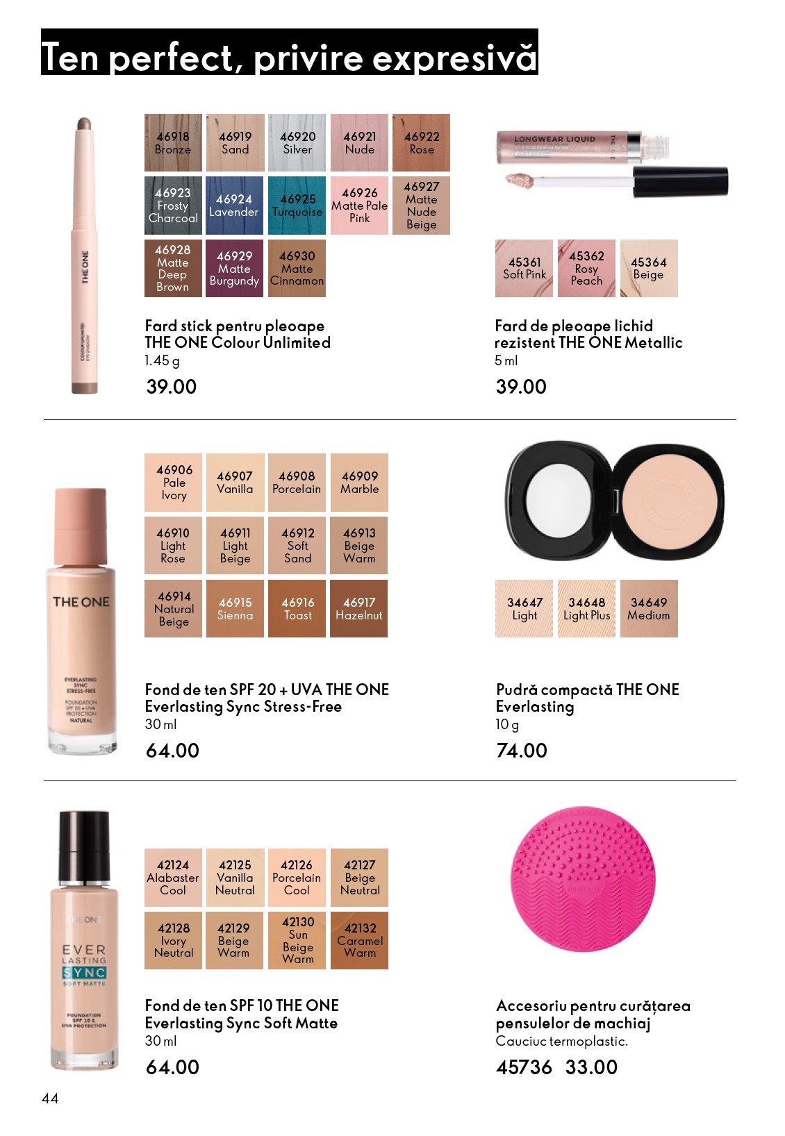 oriflame - Catalog Oriflame online – oferte valabile din 01.10. - page: 44