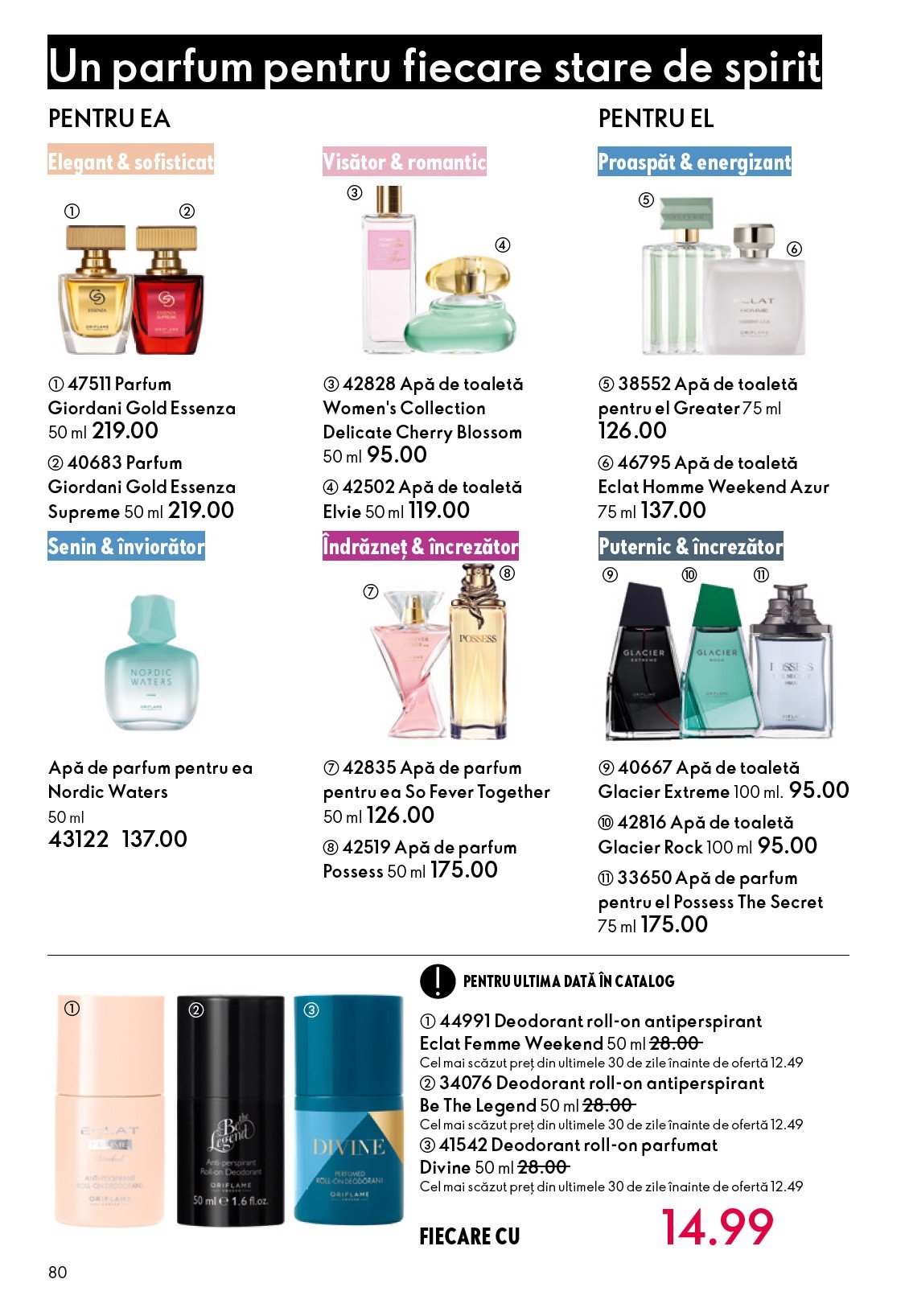 oriflame - Catalog Oriflame online – oferte valabile din 01.10. - page: 80