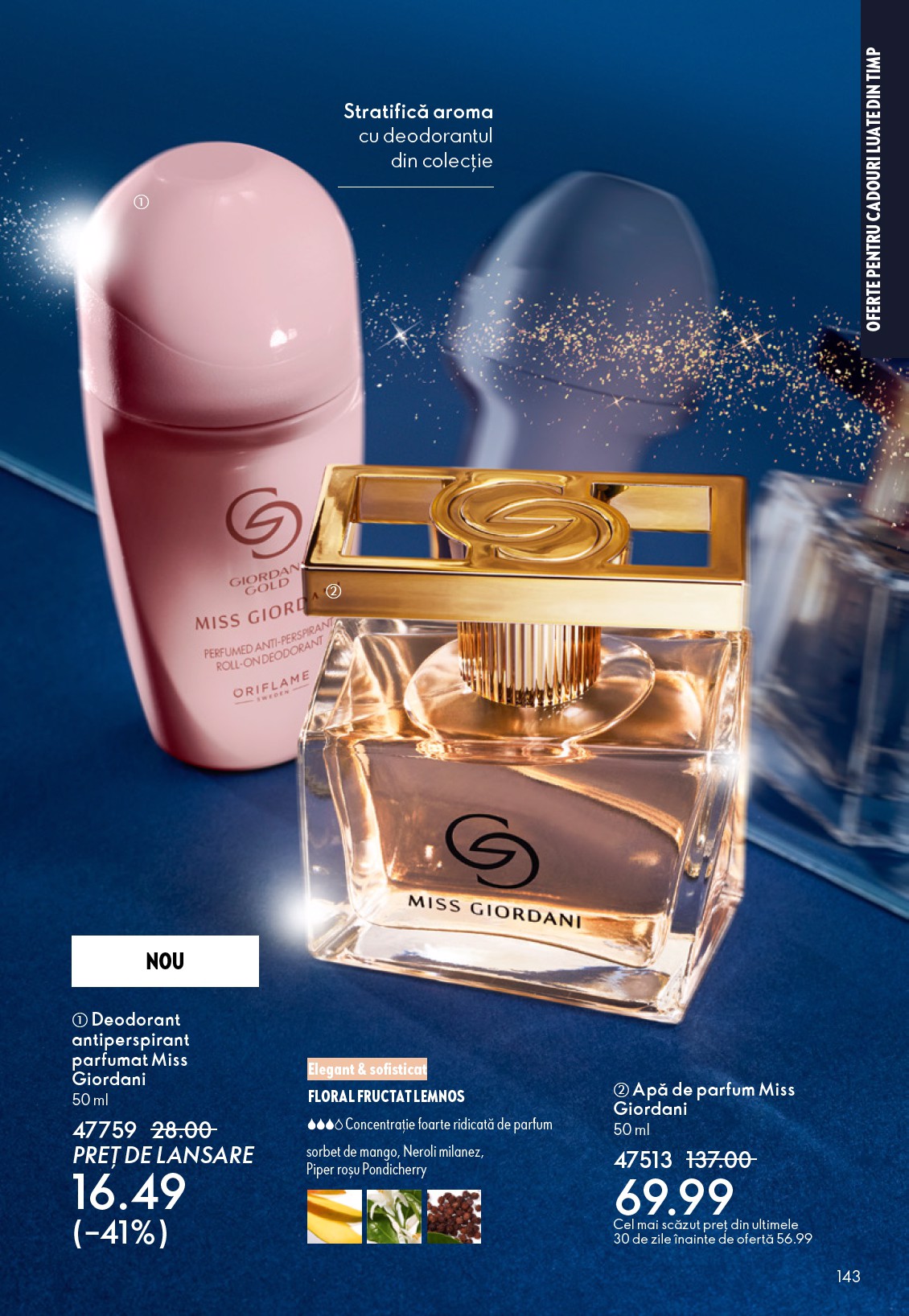 oriflame - Catalog Oriflame online – oferte valabile din 22.10. - page: 143 oriflame - Catalog Oriflame online – oferte valabile din 22.10. - page: 143