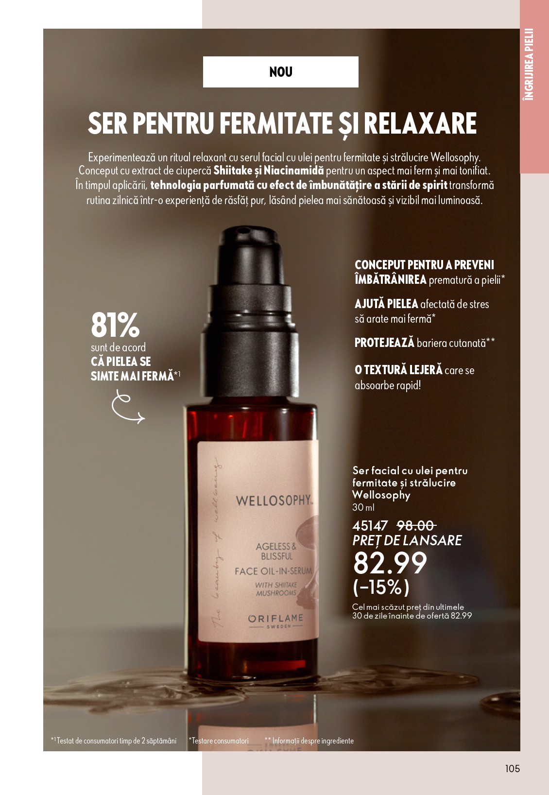 oriflame - Catalog Oriflame online – oferte valabile din 22.10. - page: 105 oriflame - Catalog Oriflame online – oferte valabile din 22.10. - page: 105