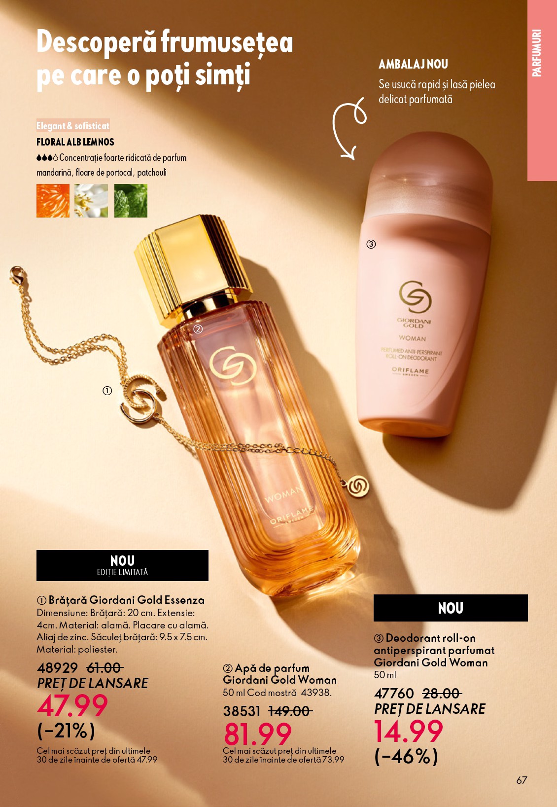 oriflame - Catalog Oriflame online – oferte valabile din 22.10. - page: 67 oriflame - Catalog Oriflame online – oferte valabile din 22.10. - page: 67