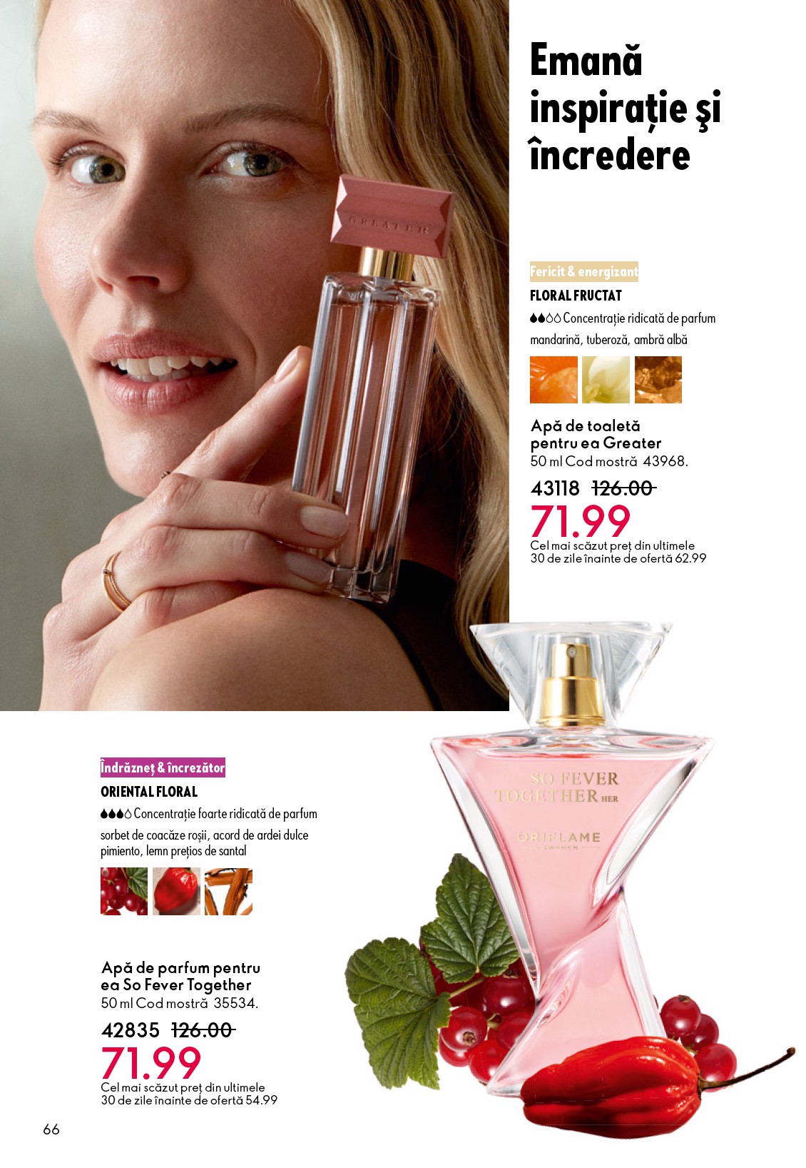 oriflame - Catalog Oriflame online – oferte valabile din 22.10. - page: 66 oriflame - Catalog Oriflame online – oferte valabile din 22.10. - page: 66