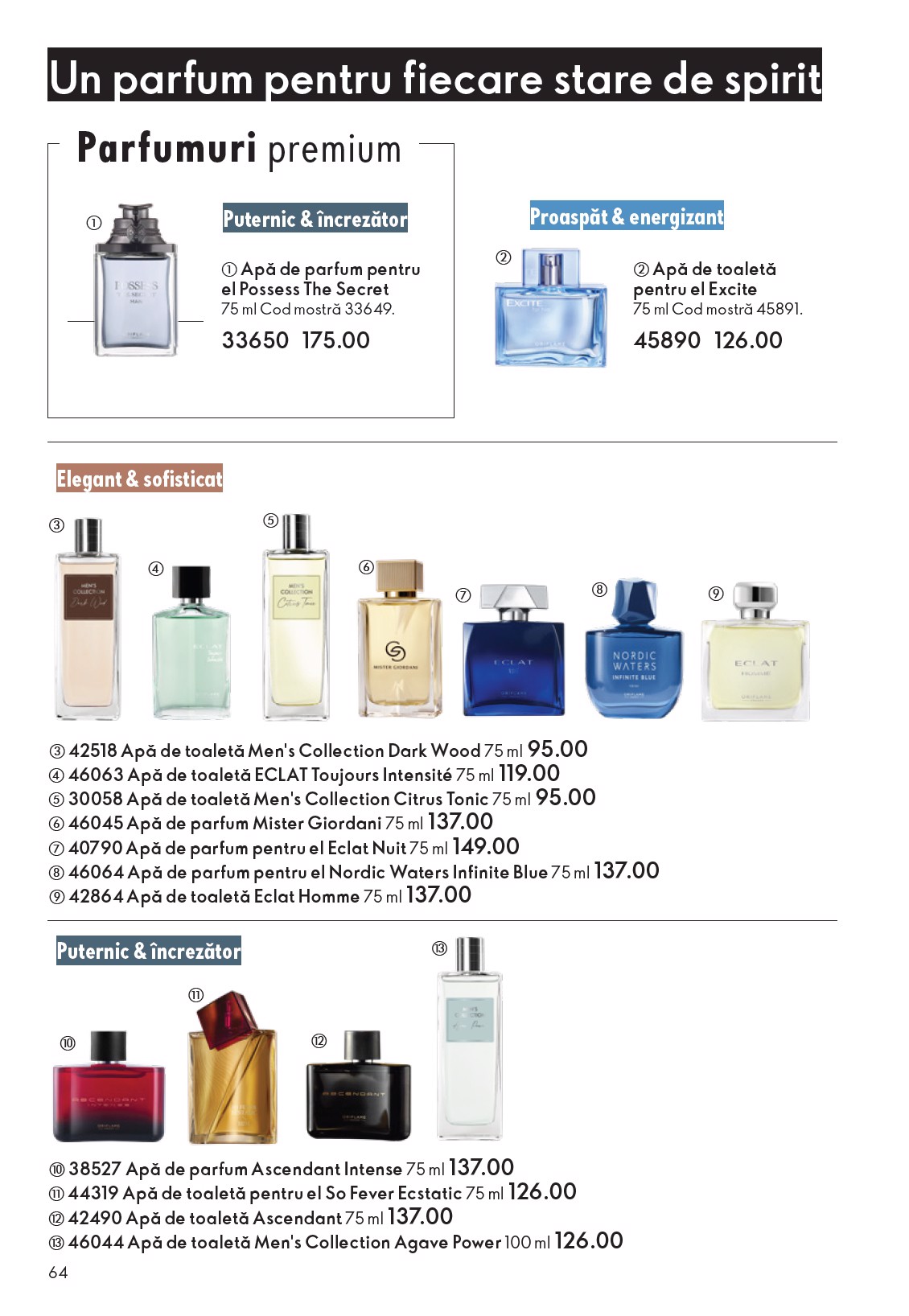 oriflame - Catalog Oriflame online – oferte valabile din 12.11. - page: 64