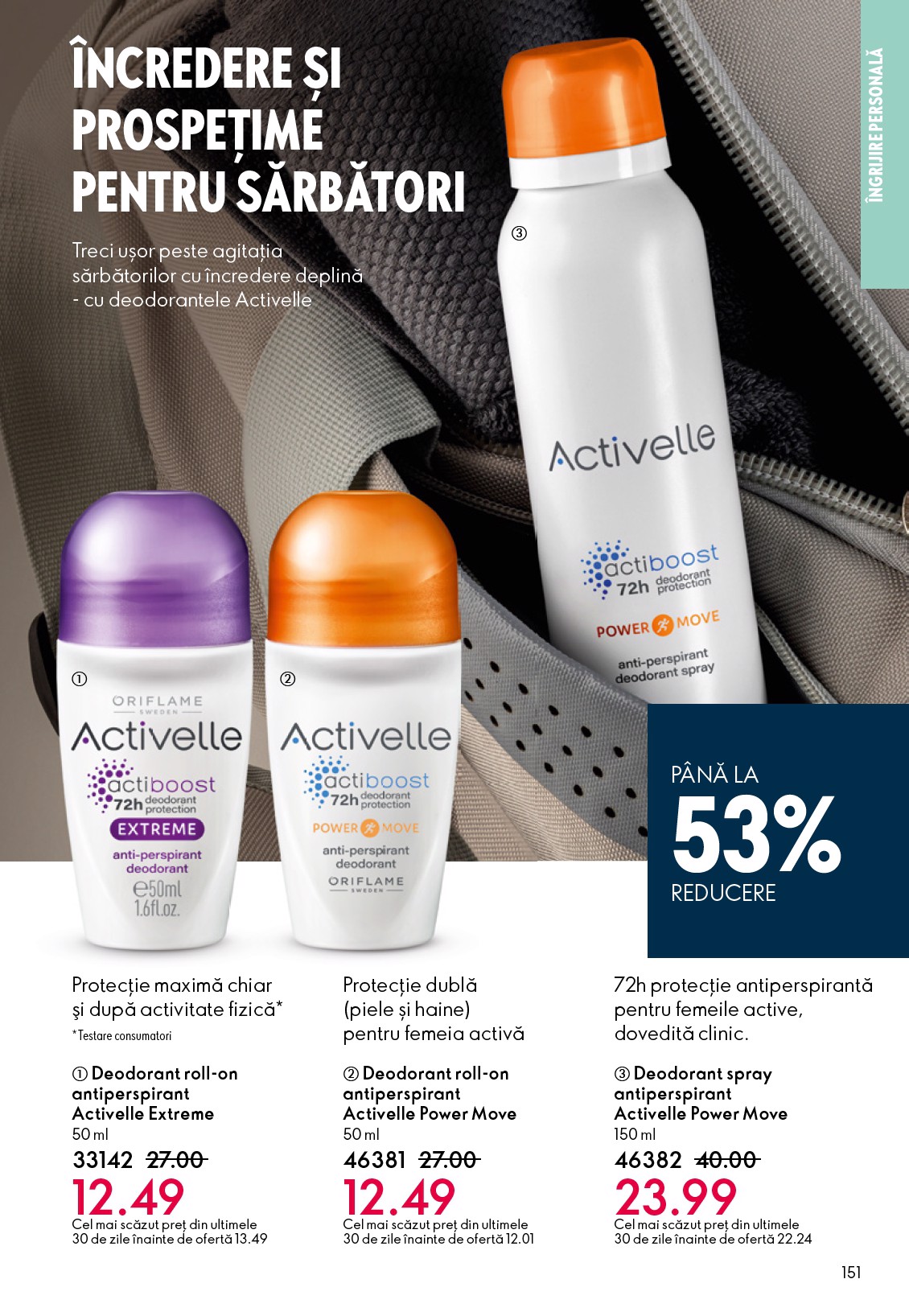 oriflame - Catalog Oriflame online – oferte valabile din 03.12. - page: 151