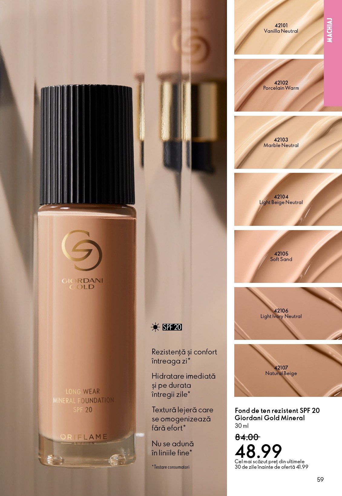 oriflame - Catalog Oriflame online – oferte valabile din 03.12. - page: 59