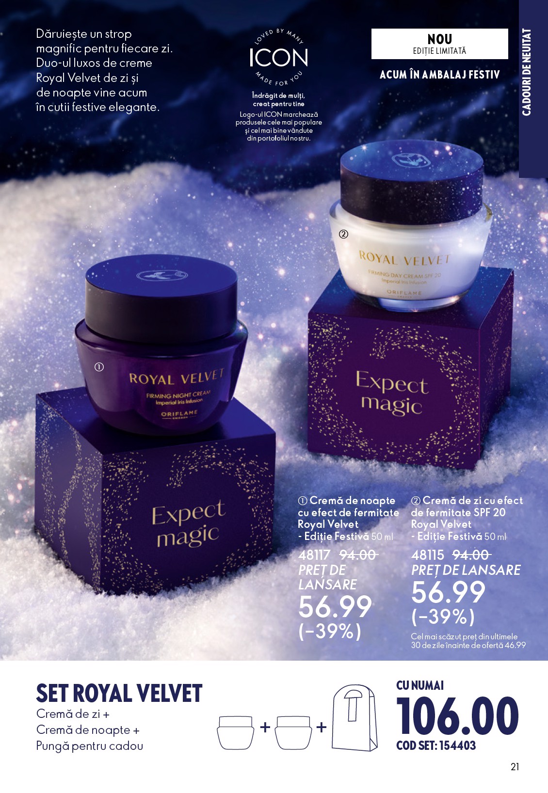 oriflame - Catalog Oriflame online – oferte valabile din 03.12. - page: 21