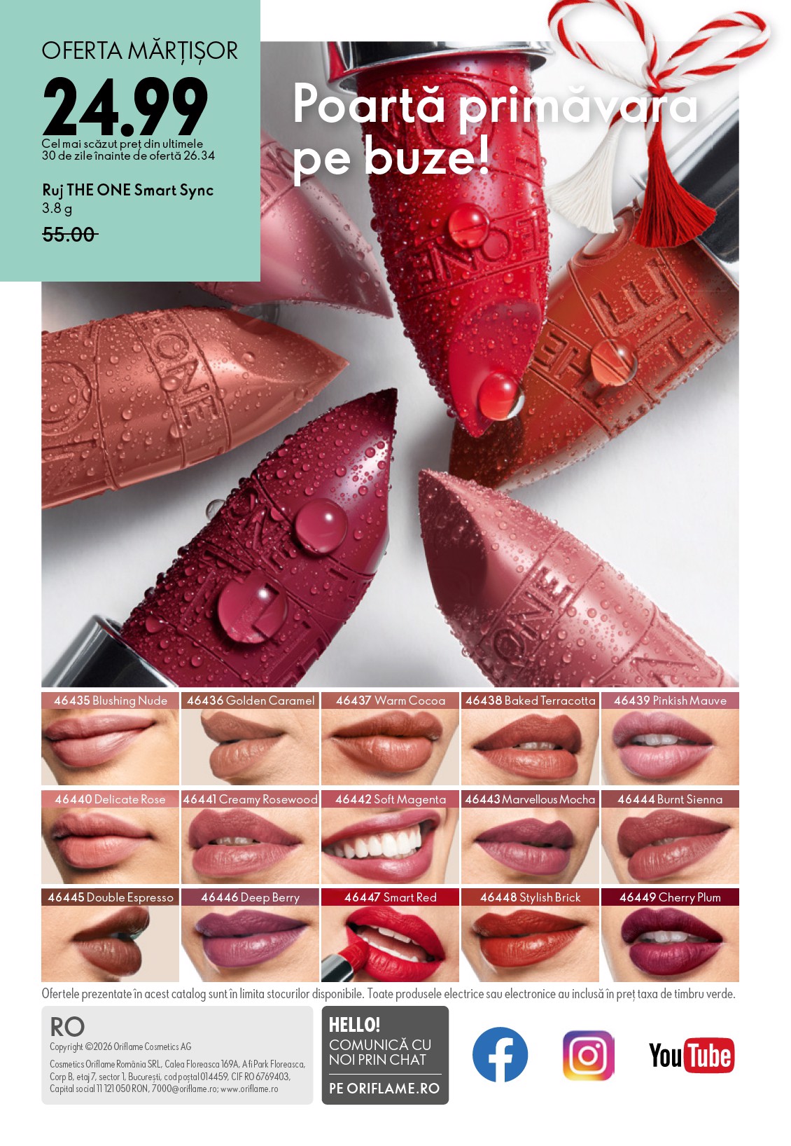 oriflame - Catalog Oriflame online – oferte valabile din 11.02.2026 - page: 180