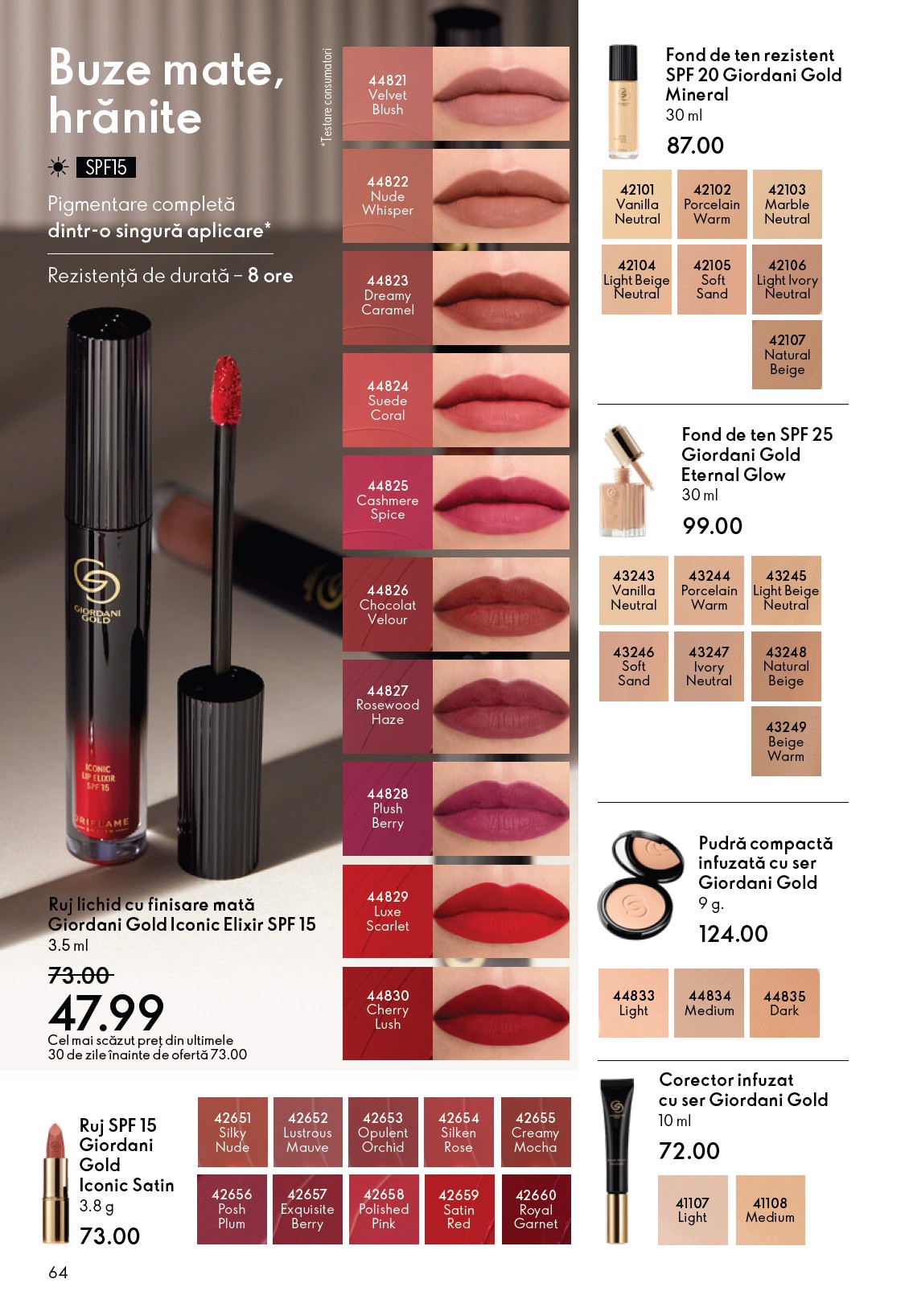 oriflame - Catalog Oriflame online – oferte valabile din 04.03.2026 - page: 64