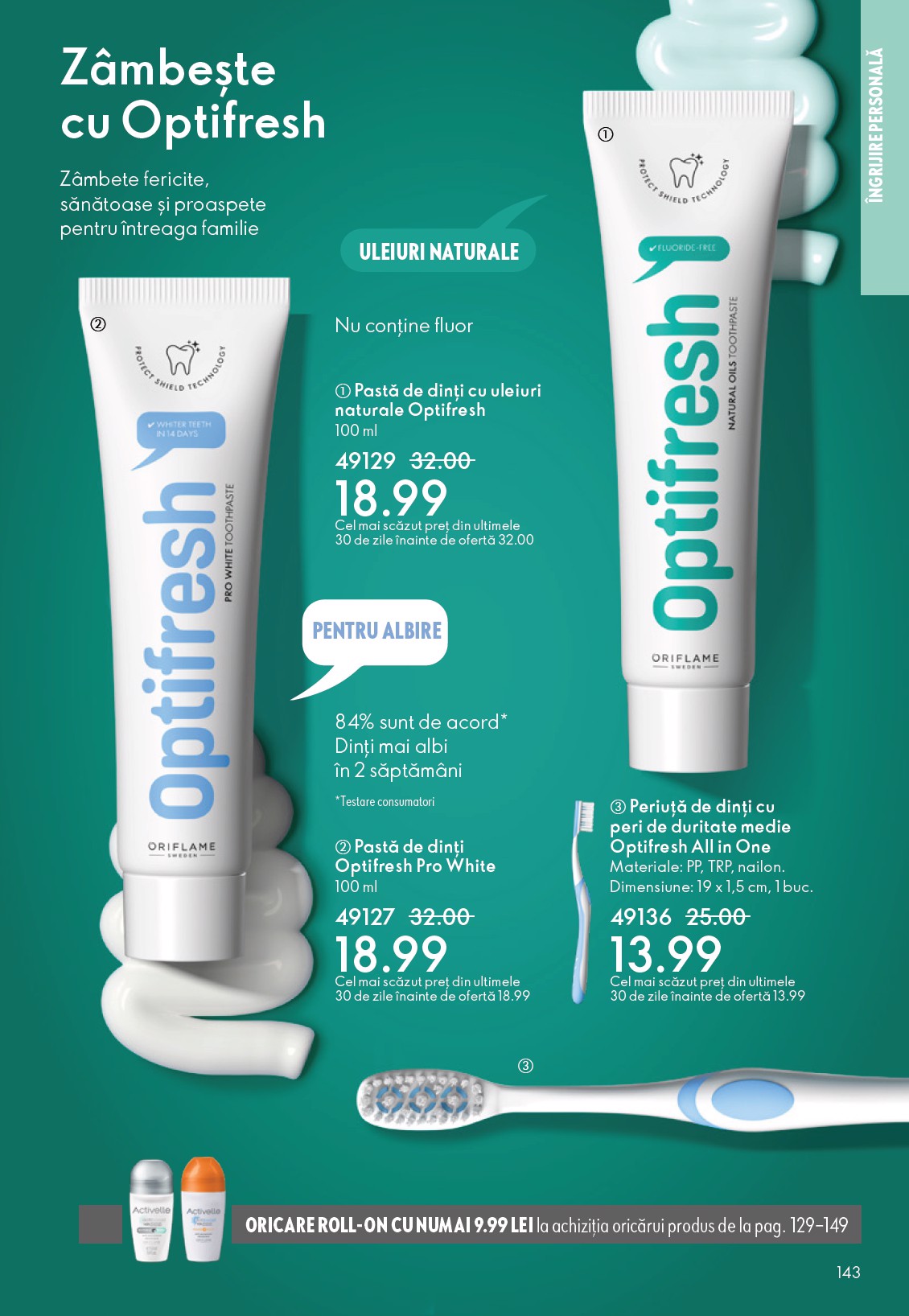 oriflame - Catalog Oriflame online – oferte valabile din 04.03.2026 - page: 143