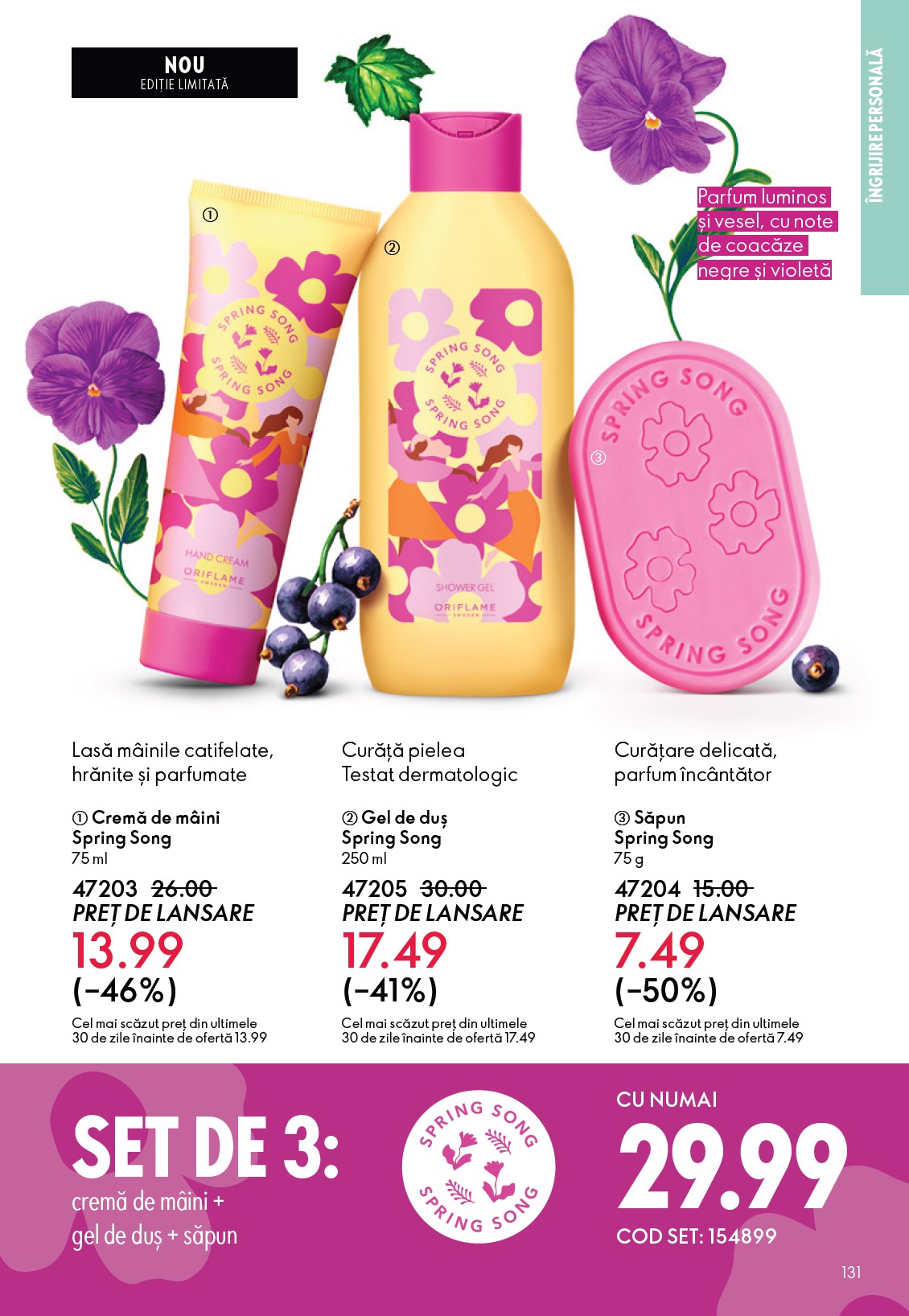 oriflame - Catalog Oriflame online – oferte valabile din 04.03.2026 - page: 131
