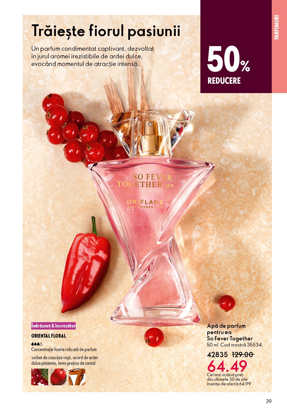 oriflame - Catalog Oriflame online – oferte valabile din 04.03.2026 - page: 39