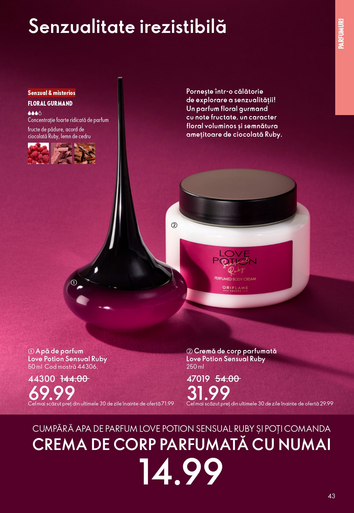 oriflame - Catalog Oriflame online – oferte valabile din 04.03.2026 - page: 43