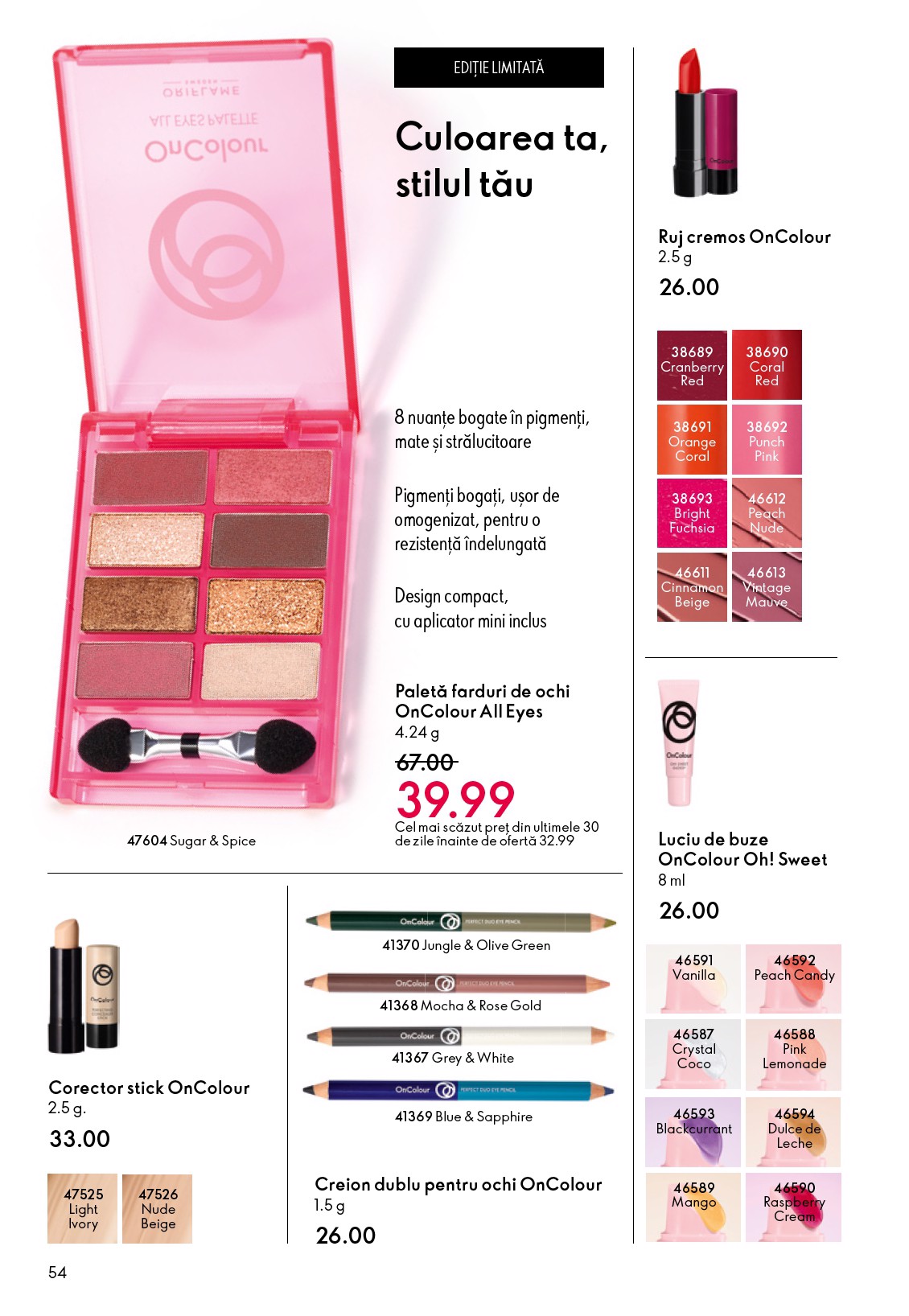 oriflame - Brosura Oriflame valabilă de la miercuri 15.04.2026 până la marți 05.05.2026 - page: 54