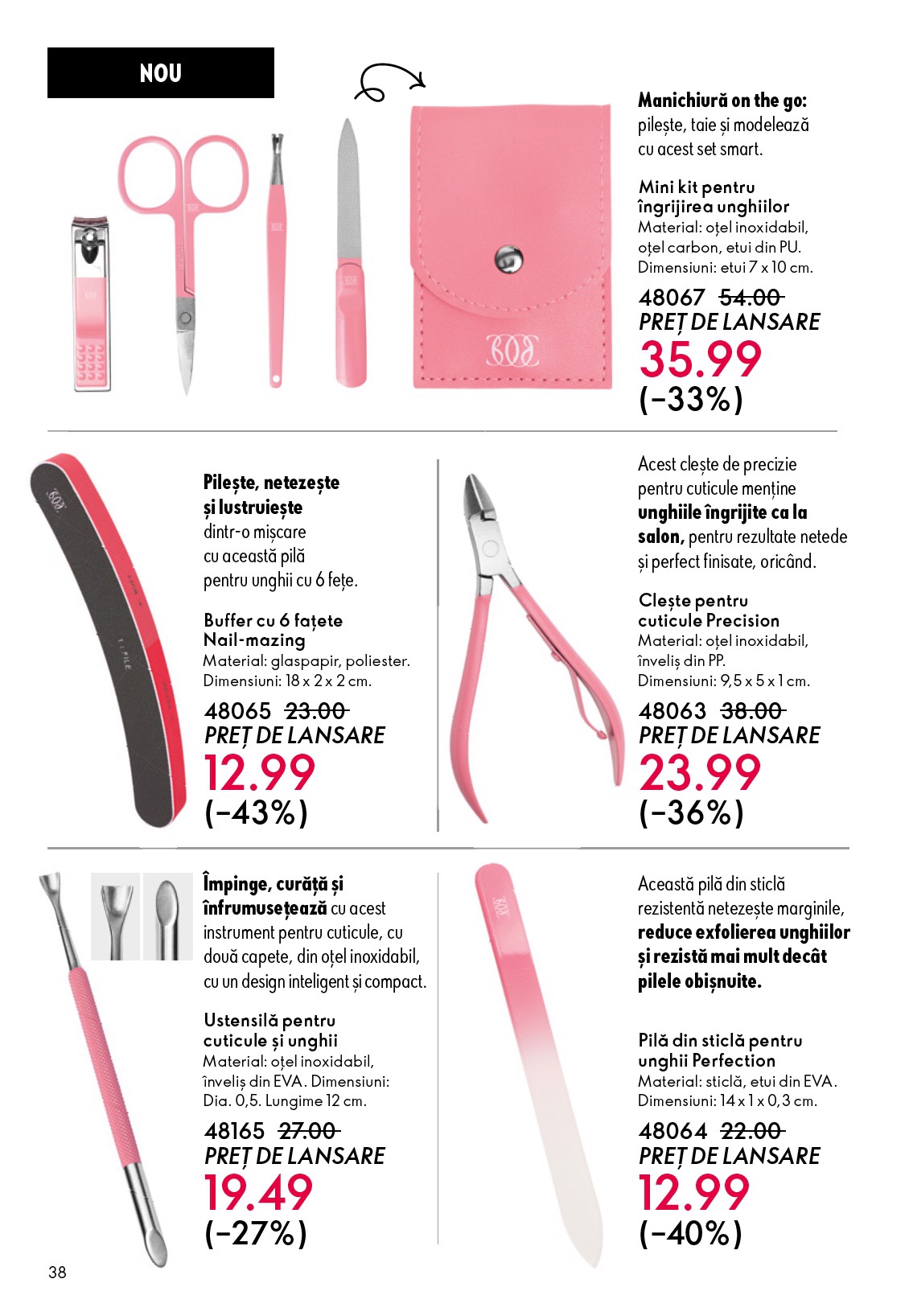 oriflame - Brosura Oriflame valabilă de la miercuri 15.04.2026 până la marți 05.05.2026 - page: 38