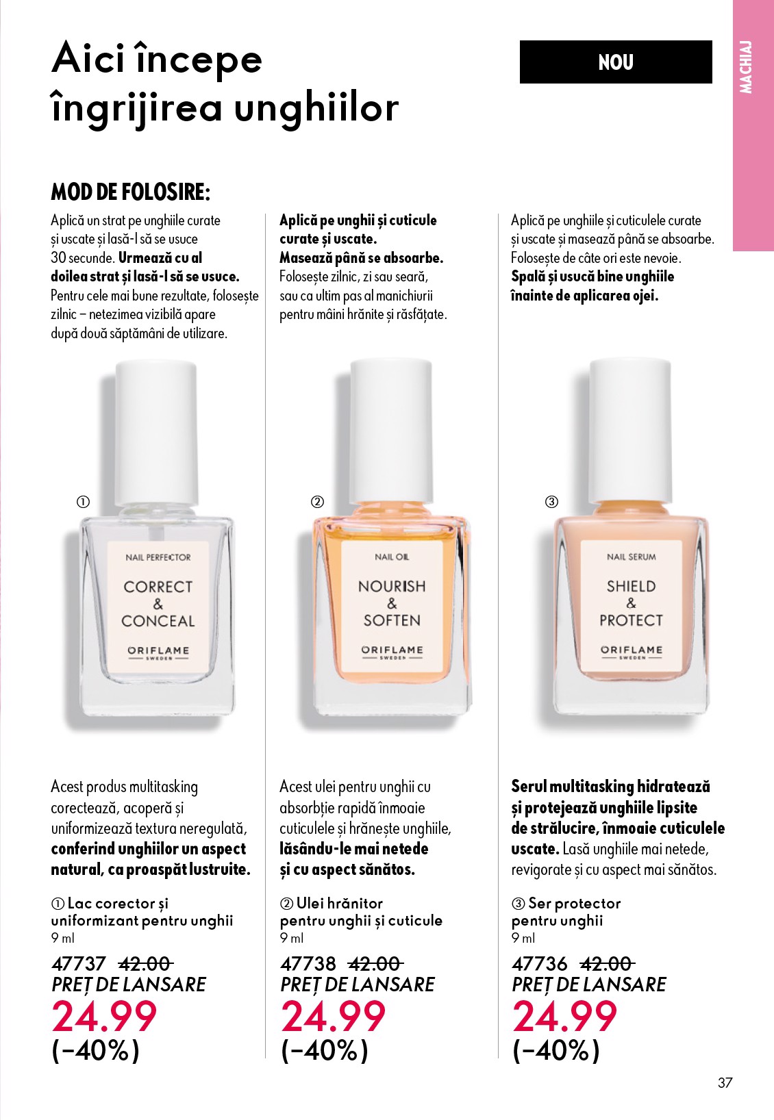 oriflame - Brosura Oriflame valabilă de la miercuri 15.04.2026 până la marți 05.05.2026 - page: 37