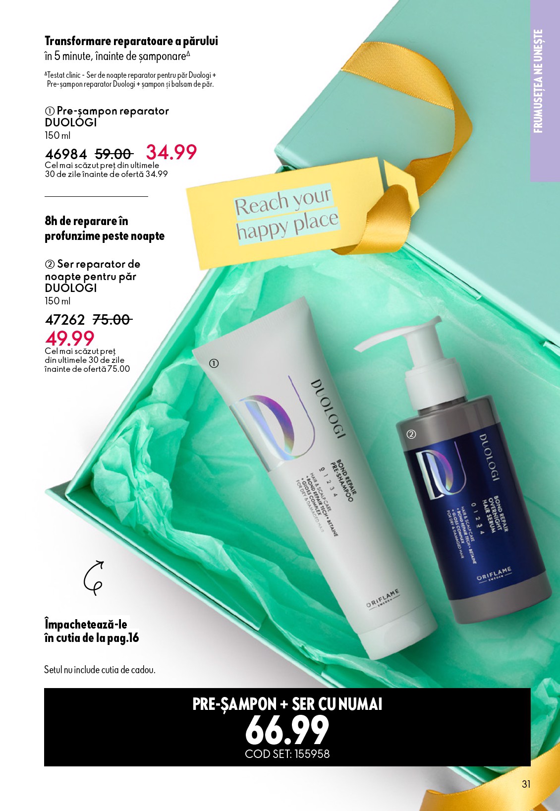 oriflame - Brosura Oriflame valabilă de la miercuri 06.05.2026 până la marți 26.05.2026 - page: 31