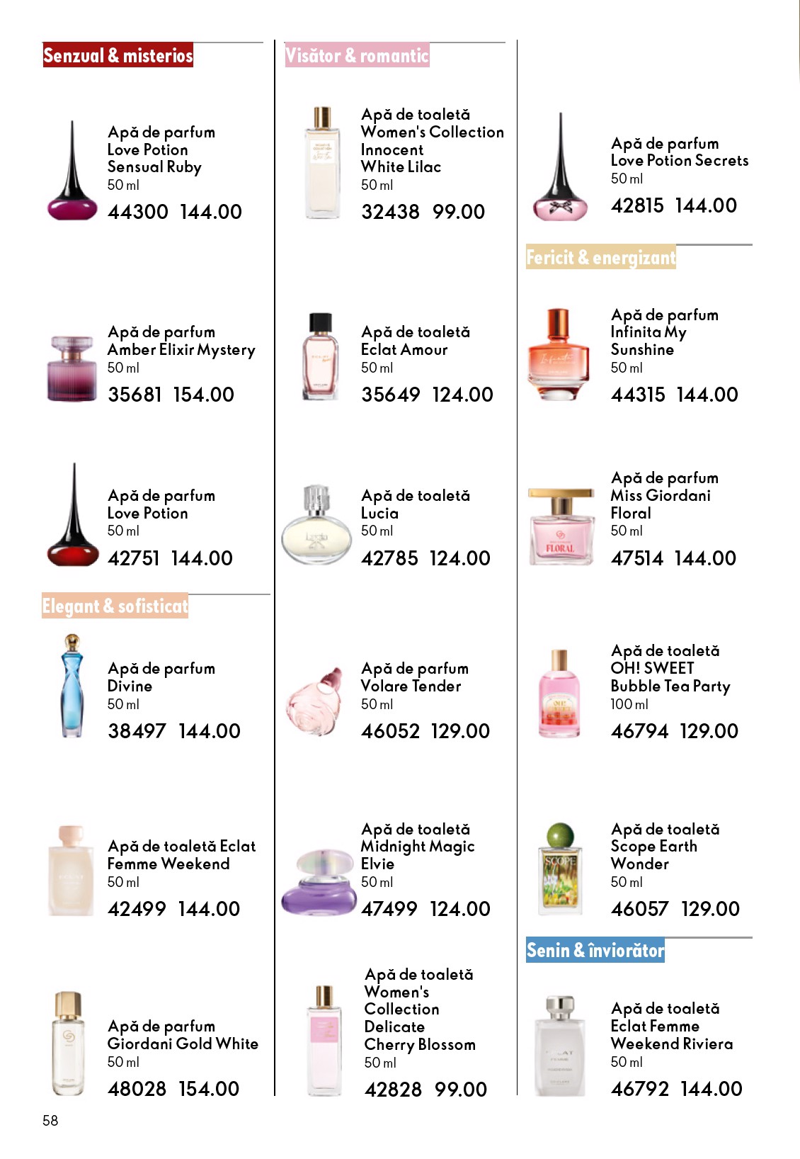 oriflame - Brosura Oriflame valabilă de la miercuri 06.05.2026 până la marți 26.05.2026 - page: 58
