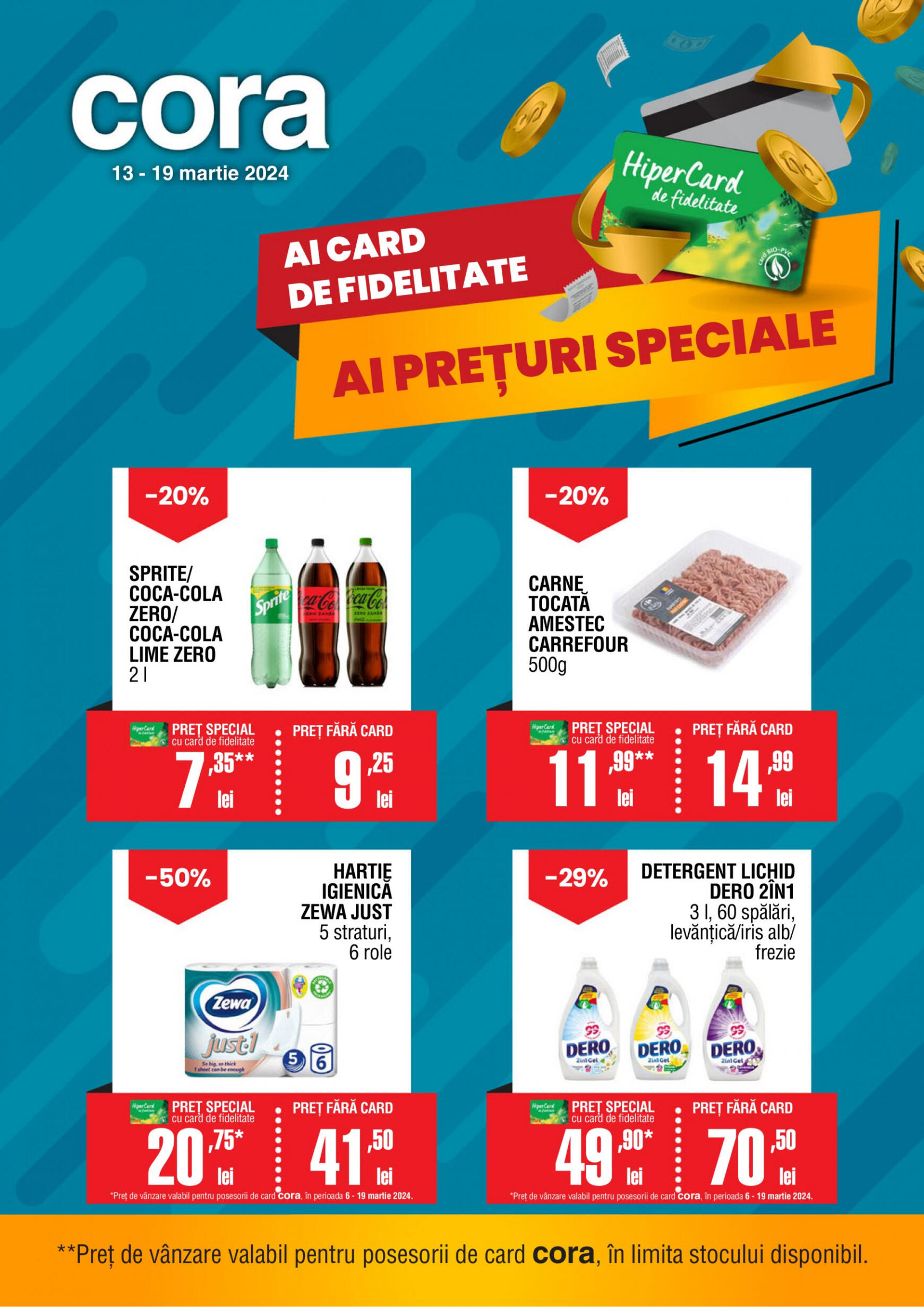 cora - Cora - Catalog oferte prin card valabil de 13.03.2024