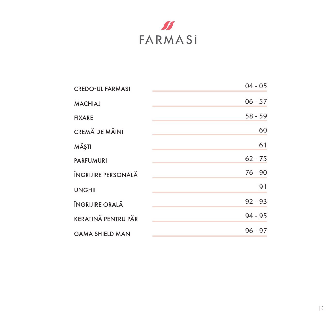 farmasi - Catalog Farmasi valabil din 01.01. - 28.02. - page: 3