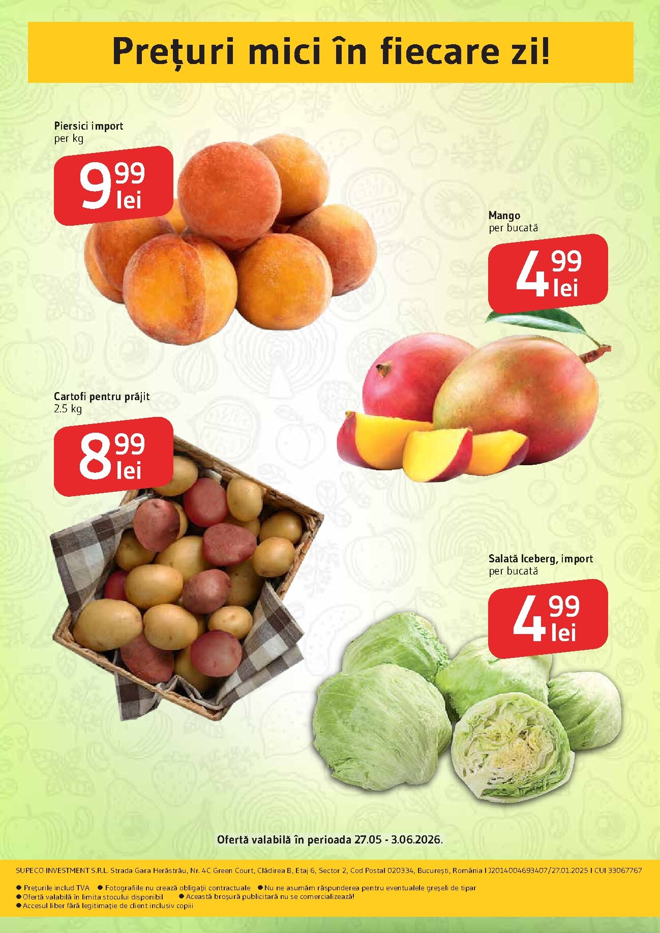supeco - Brosura Supeco - Catalog 2 Legume-Fructe valabilă de la miercuri 27.05.2026 până la miercuri 03.06.2026 - page: 2