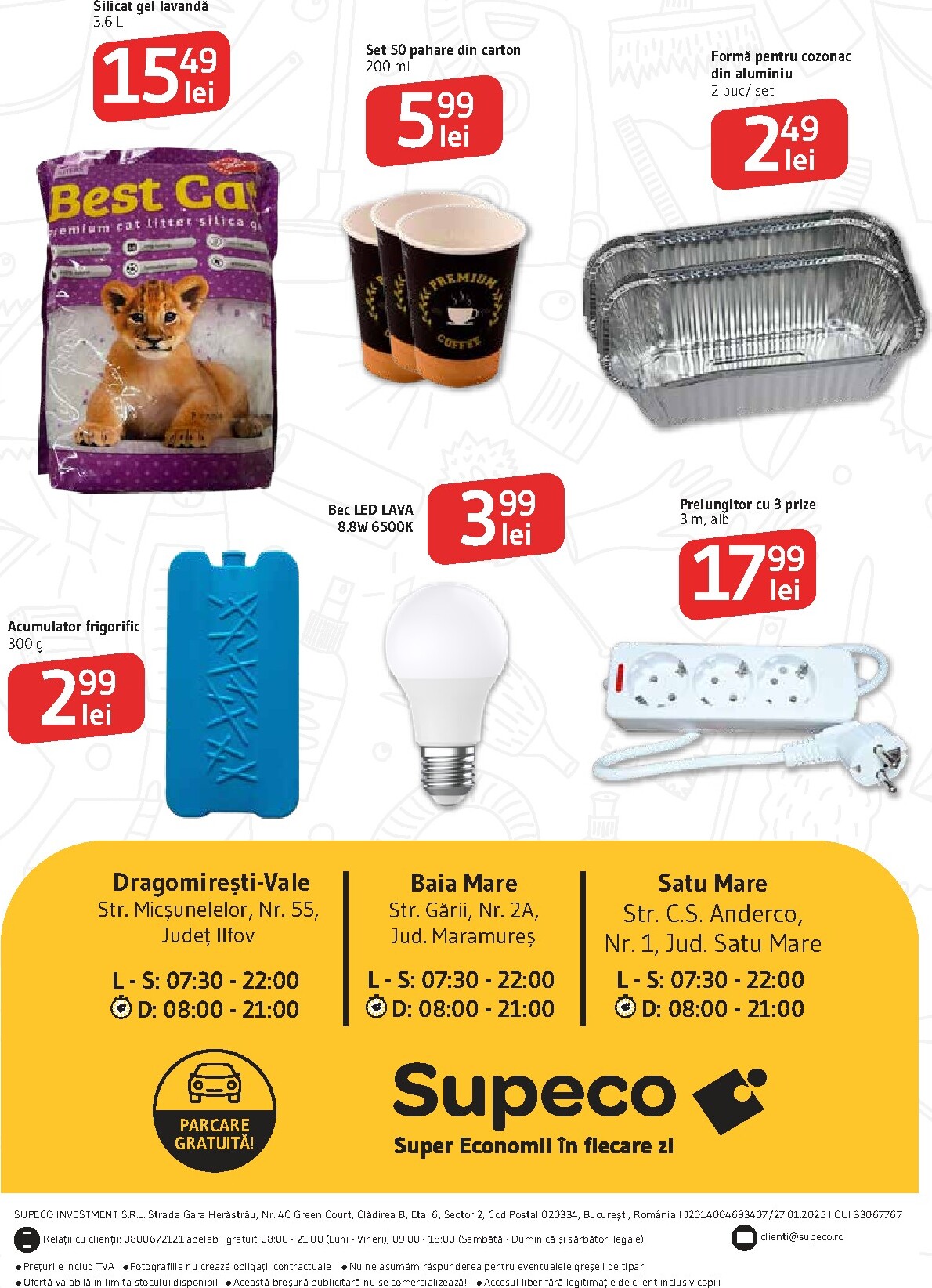 supeco - Pliantele viitoare Supeco - Catalog 6 Dragomiresti, Baia Mare si Satu Mare valabil de la joi 04.06.2026 până la miercuri 10.06.2026 - page: 6