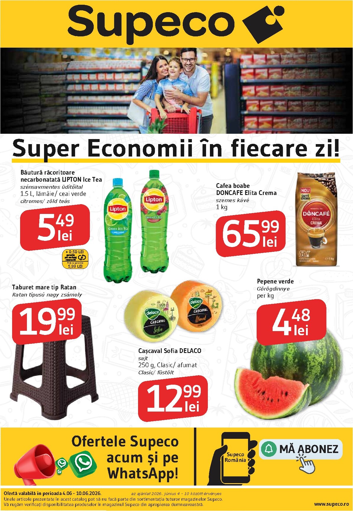 supeco - Pliantele viitoare Supeco - Bilingv valabil de la joi 04.06.2026 până la miercuri 10.06.2026 - page: 1