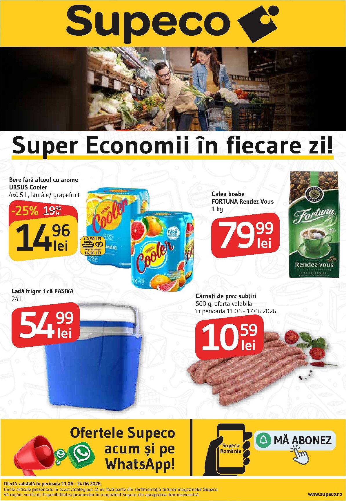 supeco - Pliantele viitoare Supeco valabil de la joi 11.06.2026 până la miercuri 24.06.2026