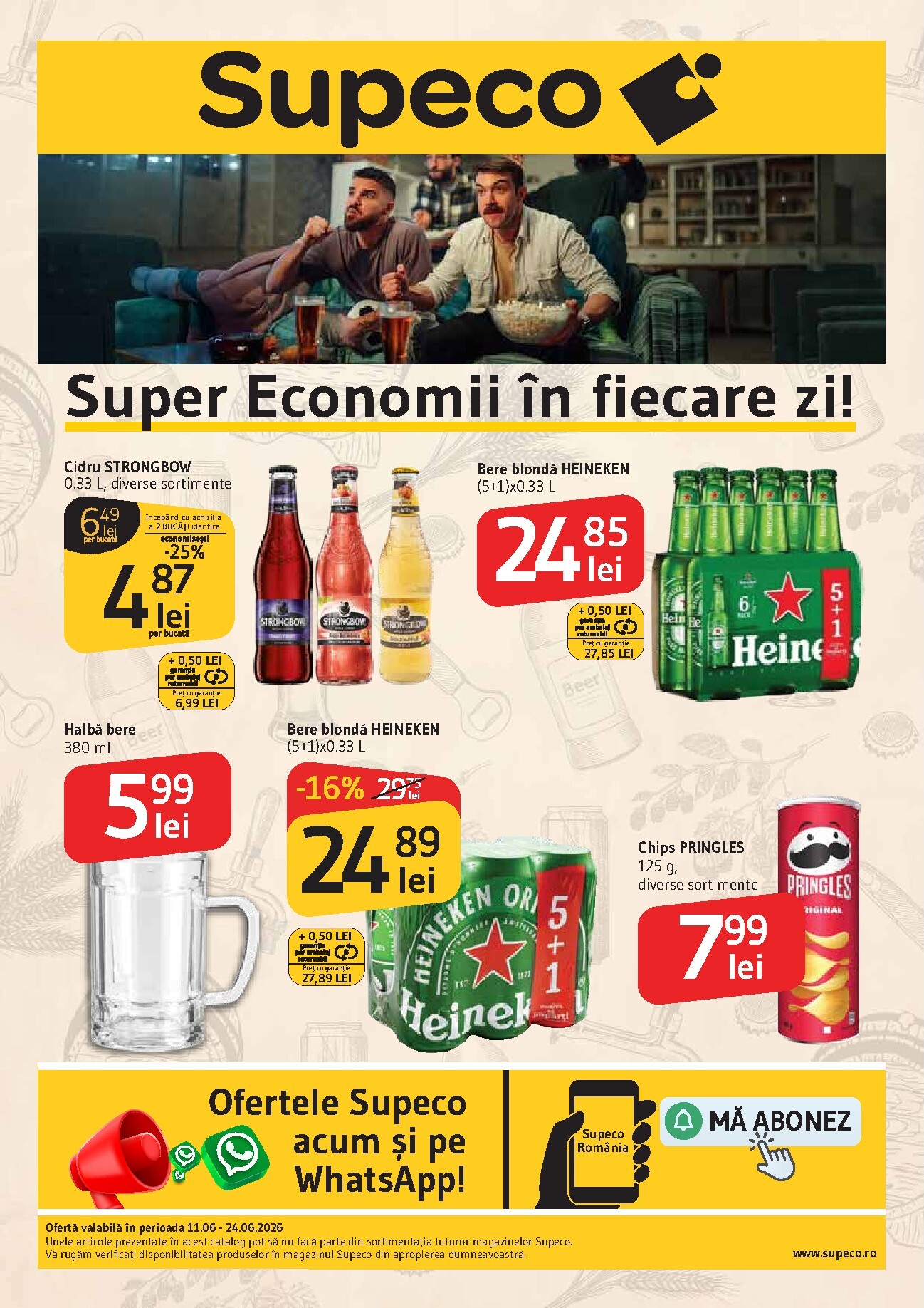 supeco - Brosura Supeco - Beer & Chips valabilă de la joi 11.06.2026 până la miercuri 24.06.2026